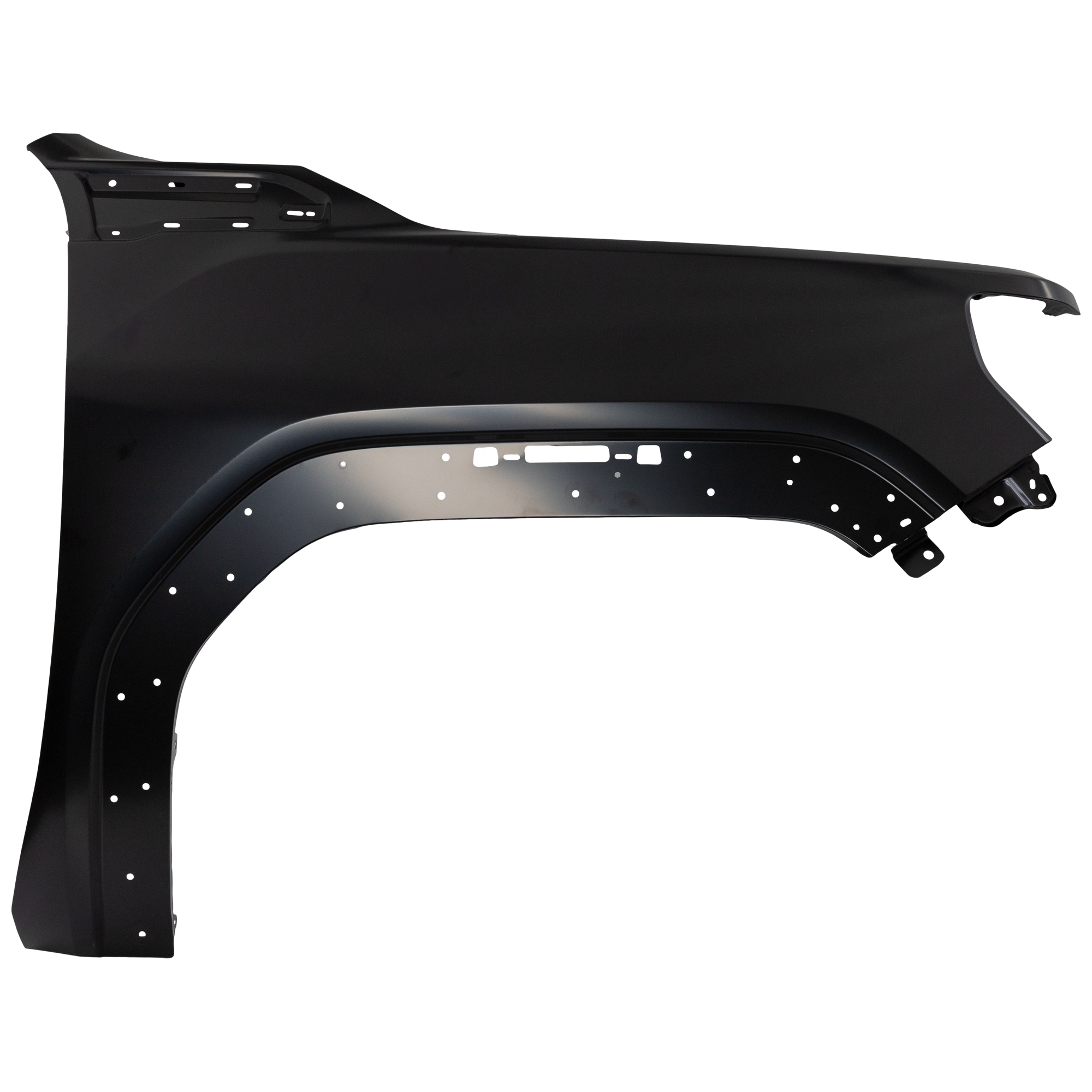 AM SIERRA 2500 HD SIERRA 3500 HD 20-25 FRONT FENDER RH Panel Black Steel SKU GG22010001 Partslink GM1241428 OEM 84581169