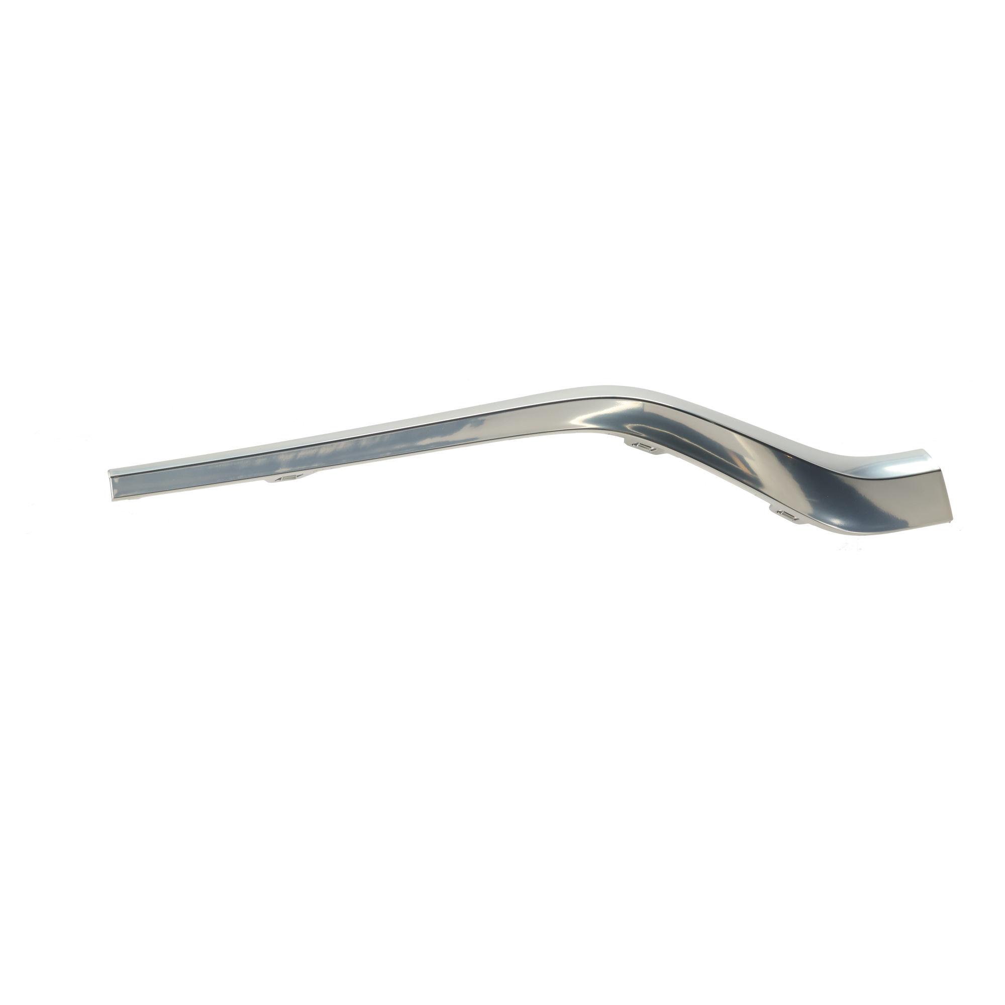AM SANTA FE 21-23 FRONT BUMPER MOLDING RH Side Cover Molding ABS Satin Chrome 23-23 Hybrid Blue Hybrid Limited Hybrid SEL Premium SEL w Premium Pkg Limited Preferred Ultimate Calligraphy Model SKU GH01590001 Partslink HY1047131 OEM 86596S2600