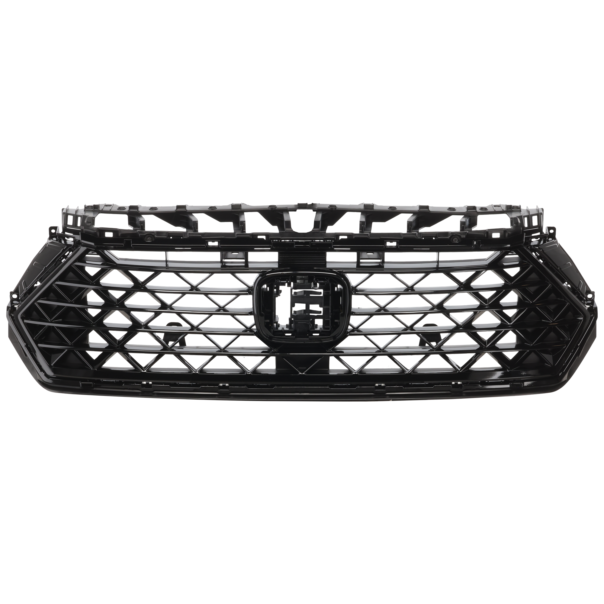 AM ACCORD 23-24 GRILLE Painted Black Shell and Insert CAPA SKU GH07010001Q Partslink HO1200261C OEM 7120030AA01