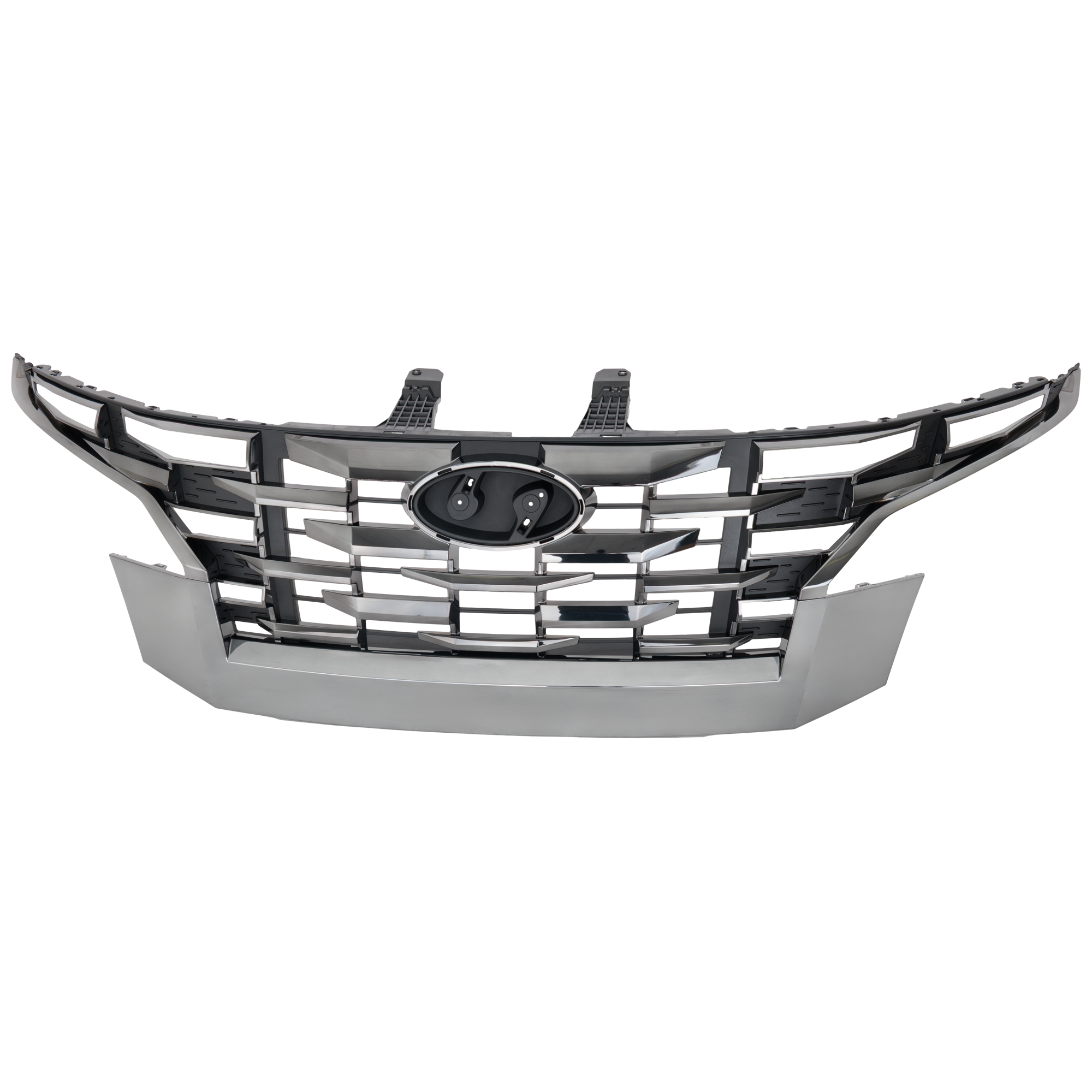 AM SANTA CRUZ 22-24 GRILLE Paint To Match w Painted Black Molding Limited Preferred Night Ultimate XRT Models SKU GH07010117 Partslink HY1200290 OEM 86350K5100TRC