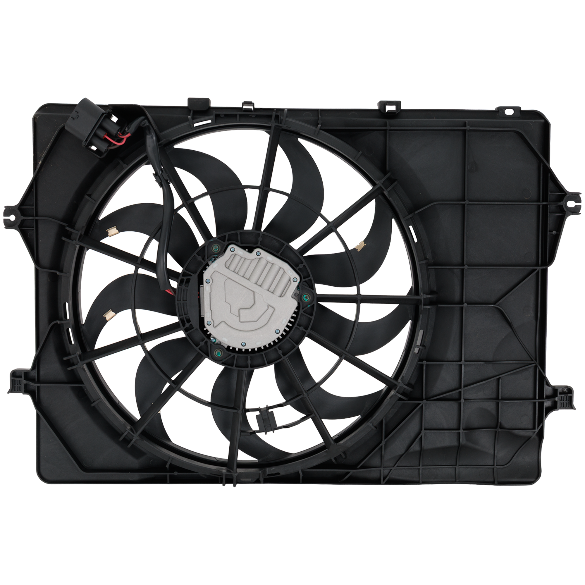 AM TUCSON 22-24 SPORTAGE 23-23 RADIATOR FAN ASSEMBLY Single fan Essential Preferred N Line Urban XRT SE SEL Limited Model Korea Built Vehicle SKU GH16090045 Partslink HY3115187 OEM 25380N9700