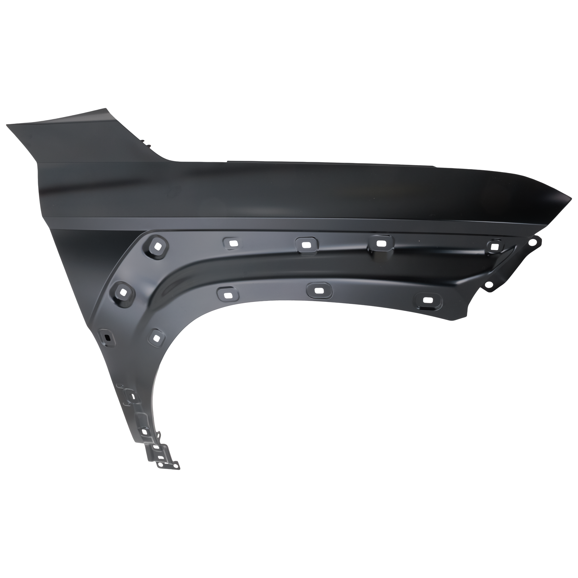 AM KONA 24-24 FRONT FENDER RH Primed Steel CAPA SKU GH22010087Q Partslink HY1241193C OEM 66321BE000