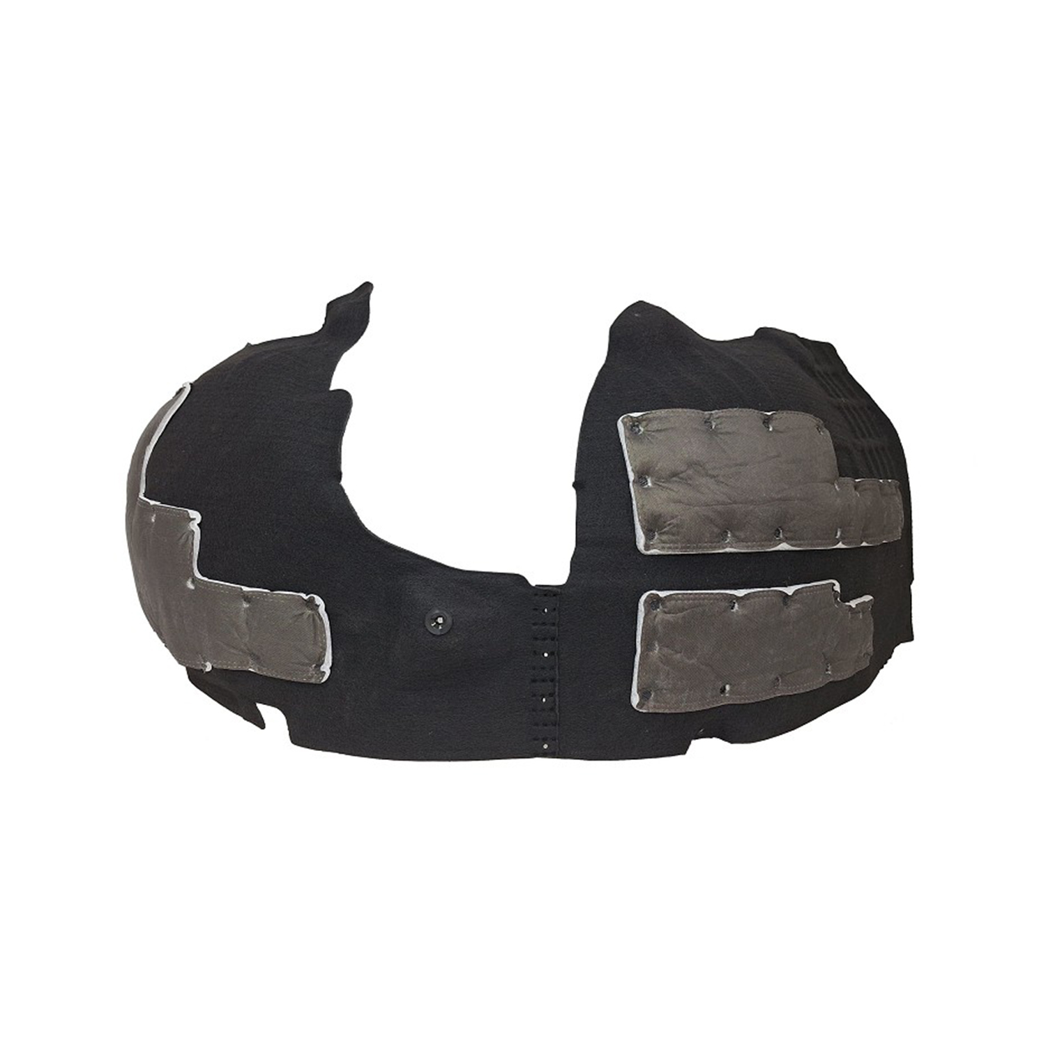 AM IONIQ 6-23-24 FRONT FENDER LINER LH Heat Form w Insulation Foam CAPA SKU GH22210242Q Partslink HY1248196C OEM 86811KL000