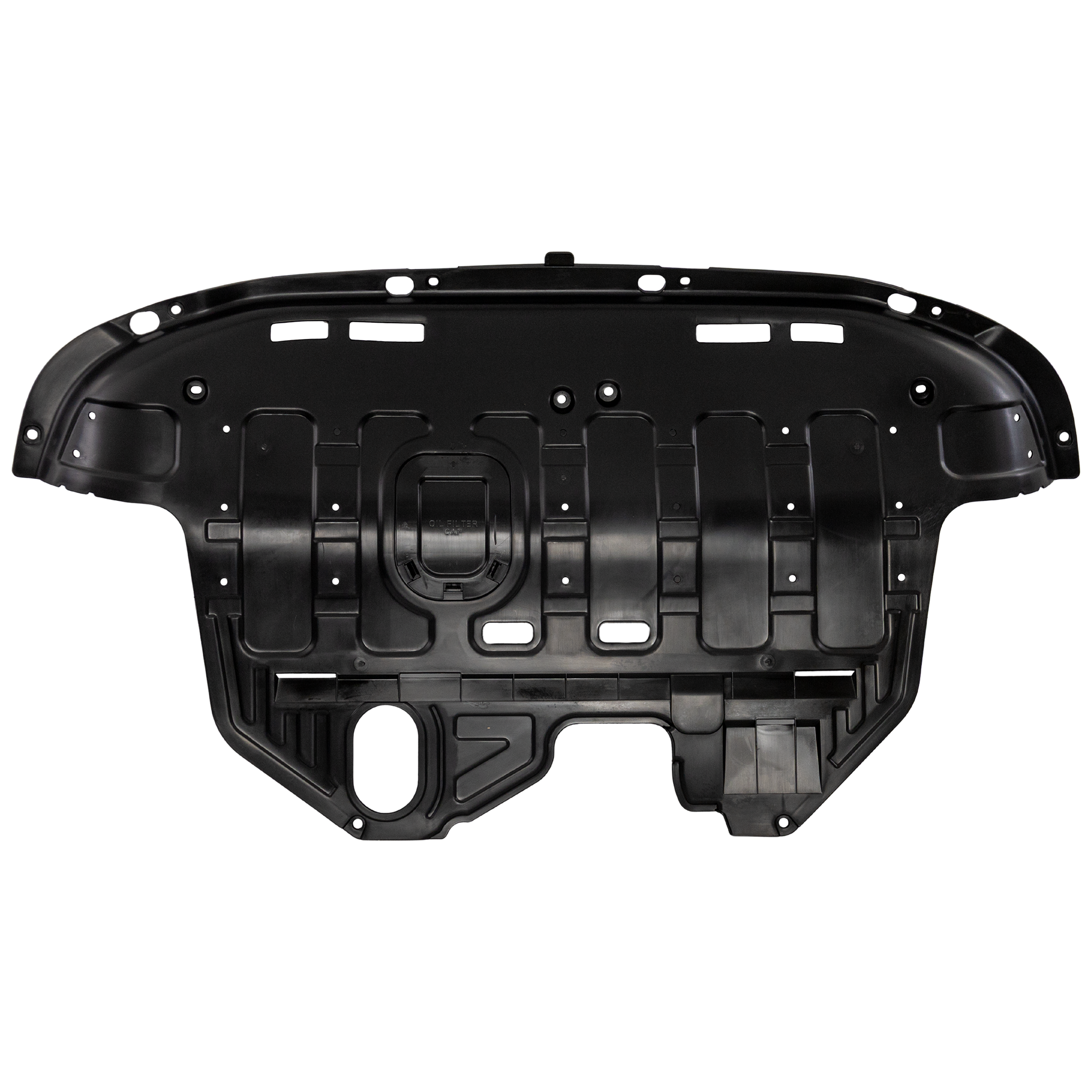 AM TUCSON 14-15 ENGINE SPLASH SHIELD Under Cover Injection Form w o Insulation Foam CAPA SKU GH310181Q Partslink HY1228178C OEM 291102S001