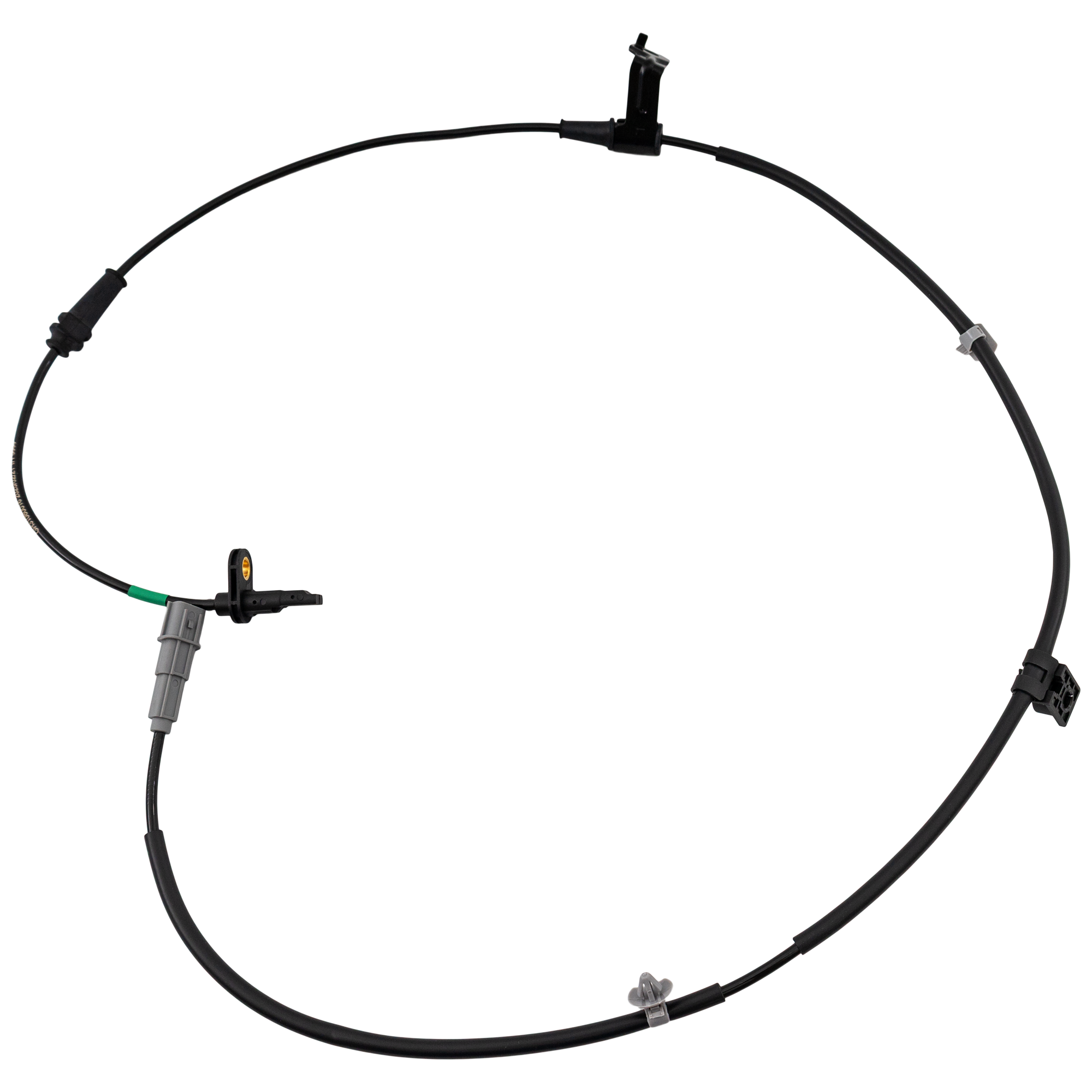 AM PALISADE TELLURIDE 20-24 FRONT ABS SPEED SENSOR LH 2 Bolt Holes 1 Male Rectangular Connector 2 Male Mini blade Type Terminal w Harness and Bracket SKU GH31080016 OEM 58930S9000