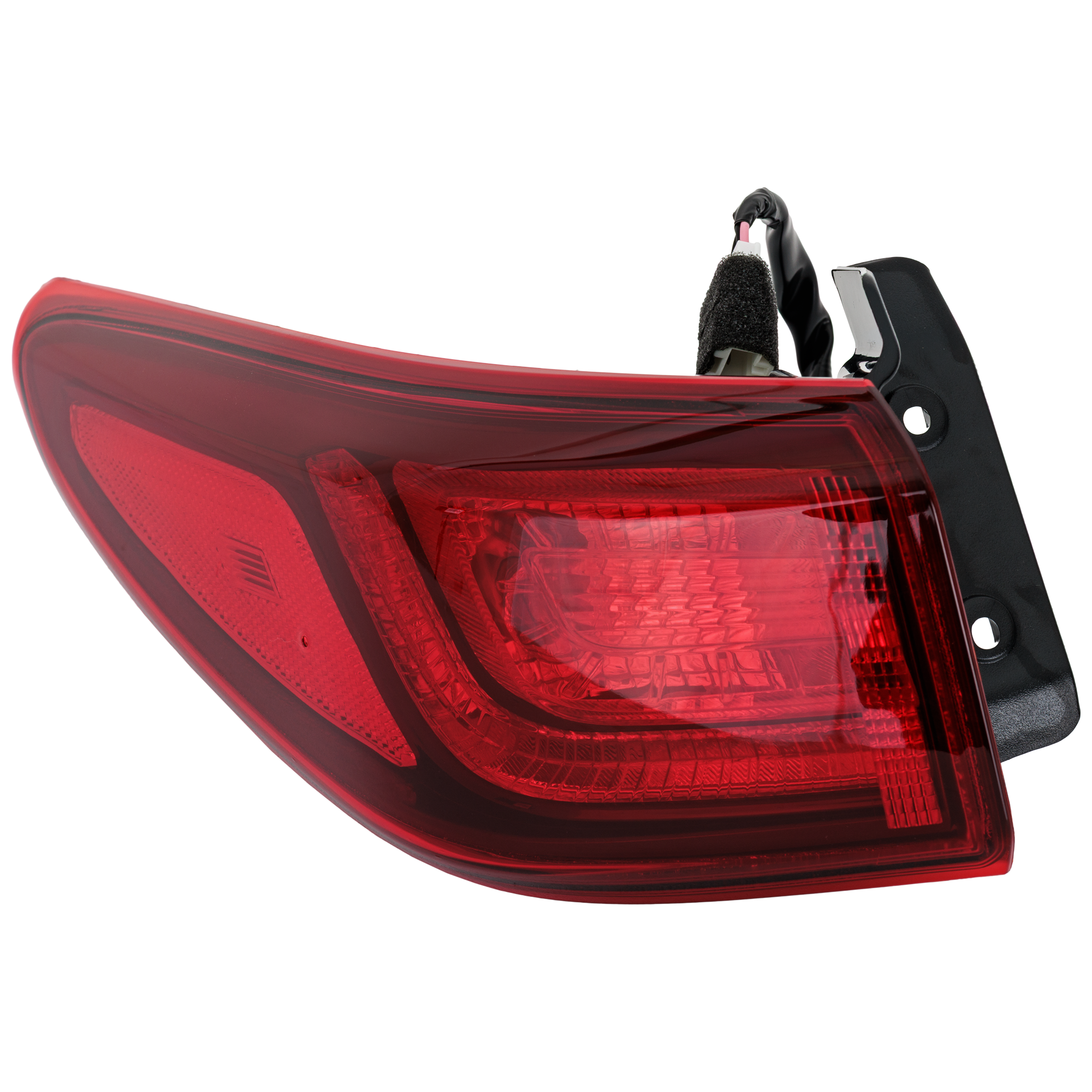AM KONA 18-23 KONA ELECTRIC 19-23 TAIL LAMP LH Outer Assembly Halogen CAPA SKU GH73010204AQ Partslink HY2804157C OEM 92401J9010