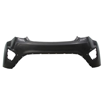 AM VELOSTER 13-17 REAR BUMPER COVER Primed Turbo w ROS Holes CAPA SKU GH76010016PQ Partslink HY1100194C OEM 866102V510