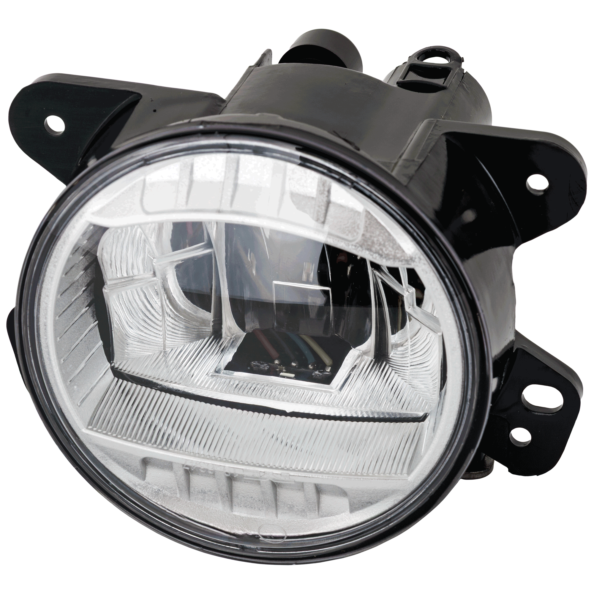 AM GLADIATOR 20-23 WRANGLER 18-23 FRONT FOG LAMP RH=LH LED CAPA SKU GJ10750021AQ Partslink CH2592172C OEM 68503994AA