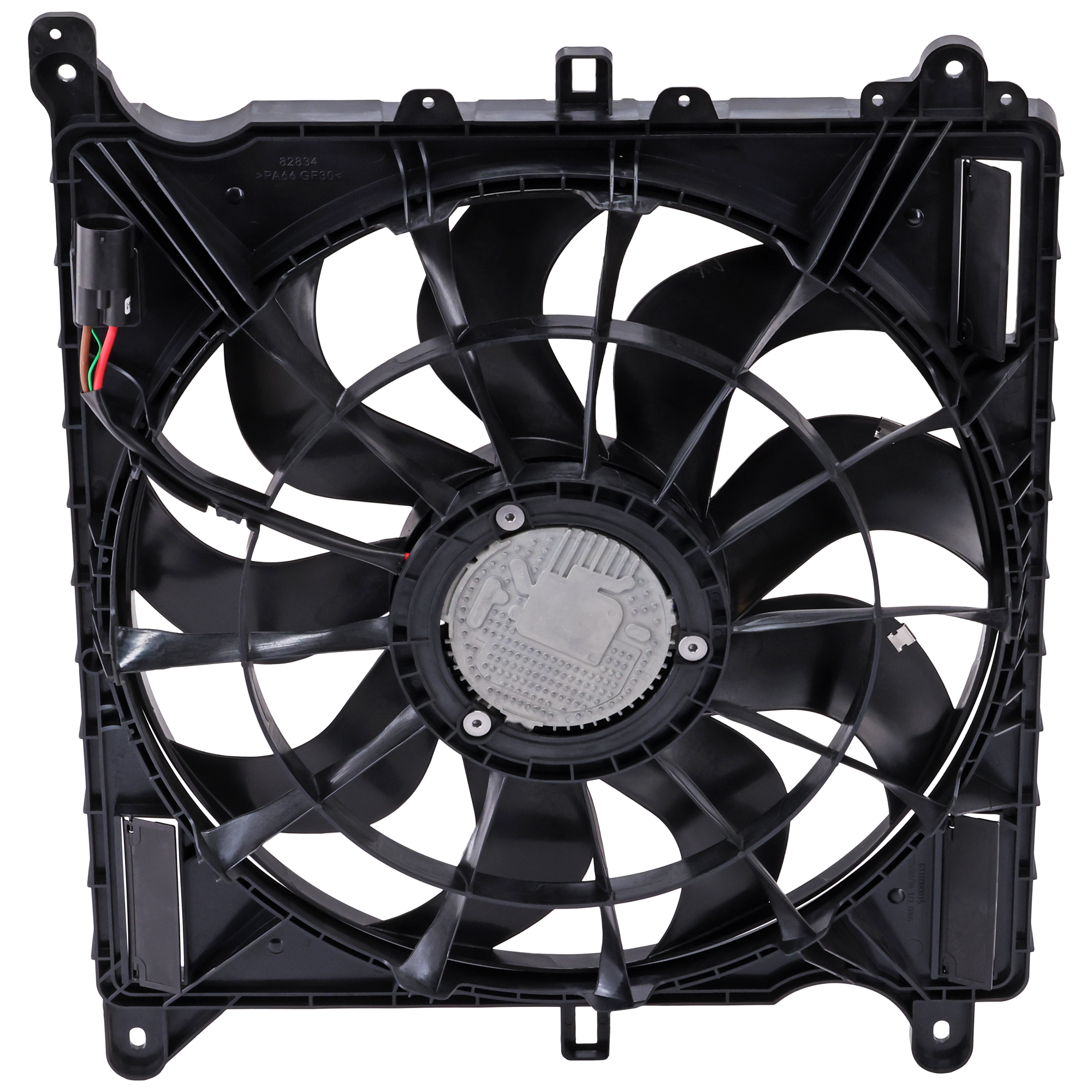 AM GRAND CHEROKEE 22-24 GRAND CHEROKEE L 21-24 RADIATOR FAN ASSEMBLY Single fan 3.6L 5.7L Eng. Heavy Duty Cooling SKU GJ16090015 Partslink CH3115211 OEM 68377856AE 68377856AC 68377856