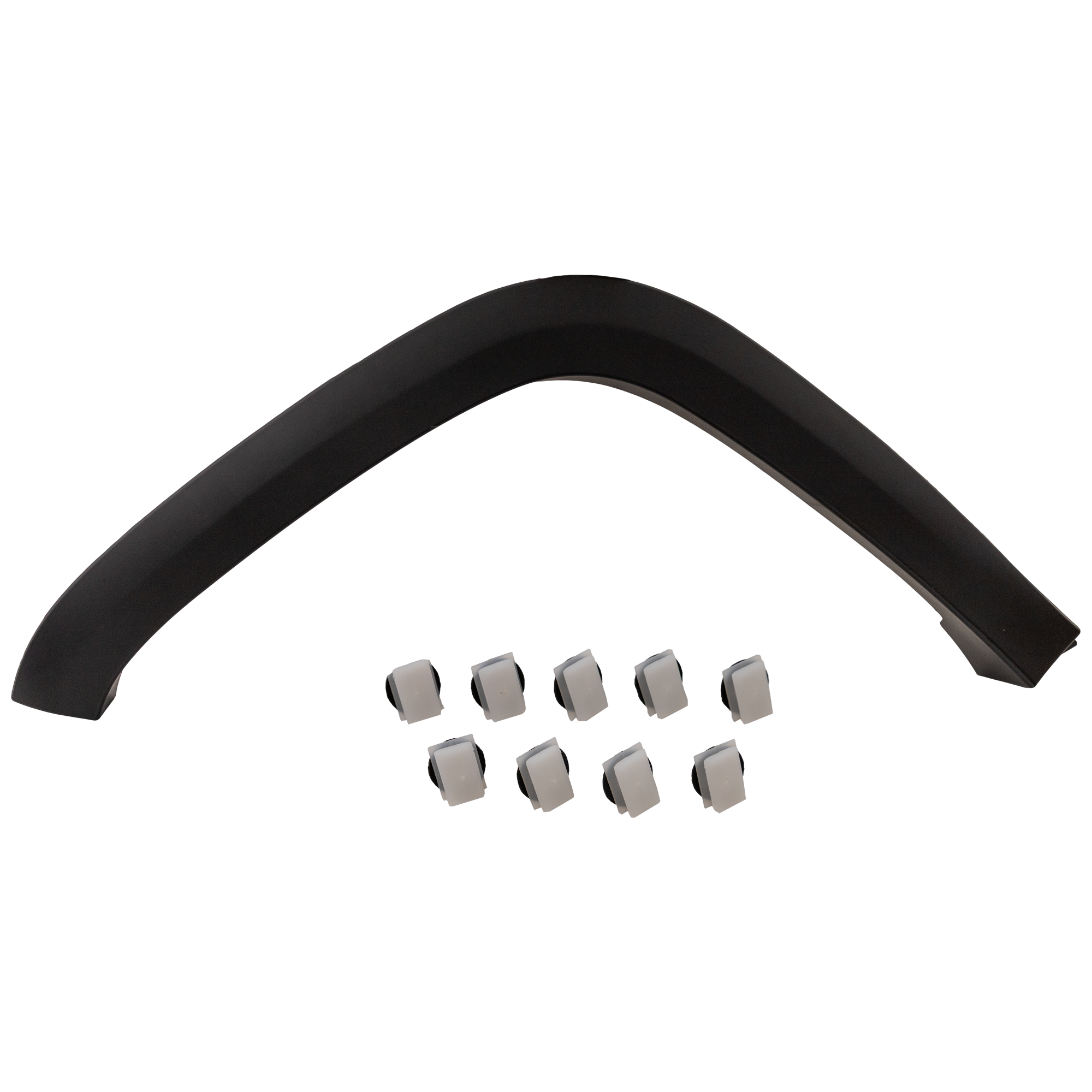 AM CHEROKEE 19-23 FRONT WHEEL OPENING MOLDING LH Rear Textured Black Trailhawk Elite Trailhawk X Models SKU GJ22130028 Partslink CH1290135 OEM 68315997AF