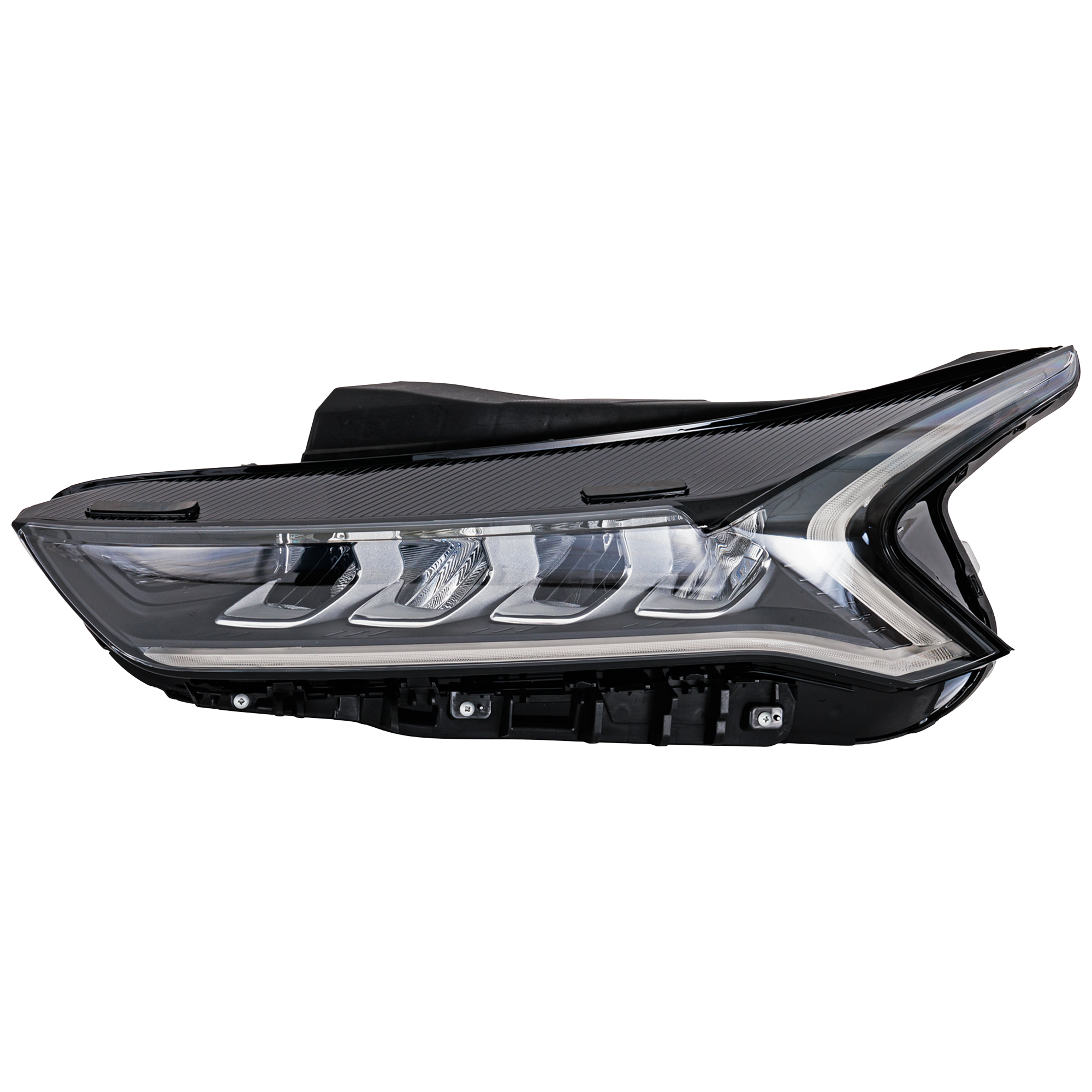 AM K5-21-24 HEAD LAMP LH Assembly LED Reflector Type CAPA SKU GK10010088AQ Partslink KI2502244C OEM 92101L3000