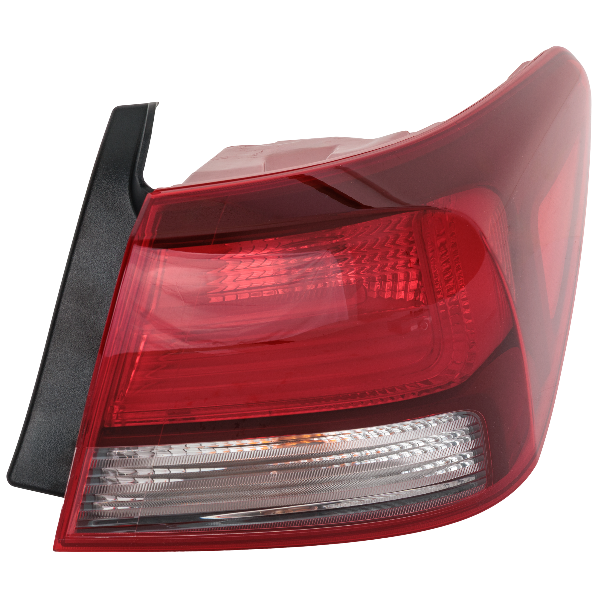 AM RIO 18-23 TAIL LAMP RH Outer Assembly Halogen Sedan CAPA SKU GK73010029Q Partslink KI2805143C OEM 92402H9100