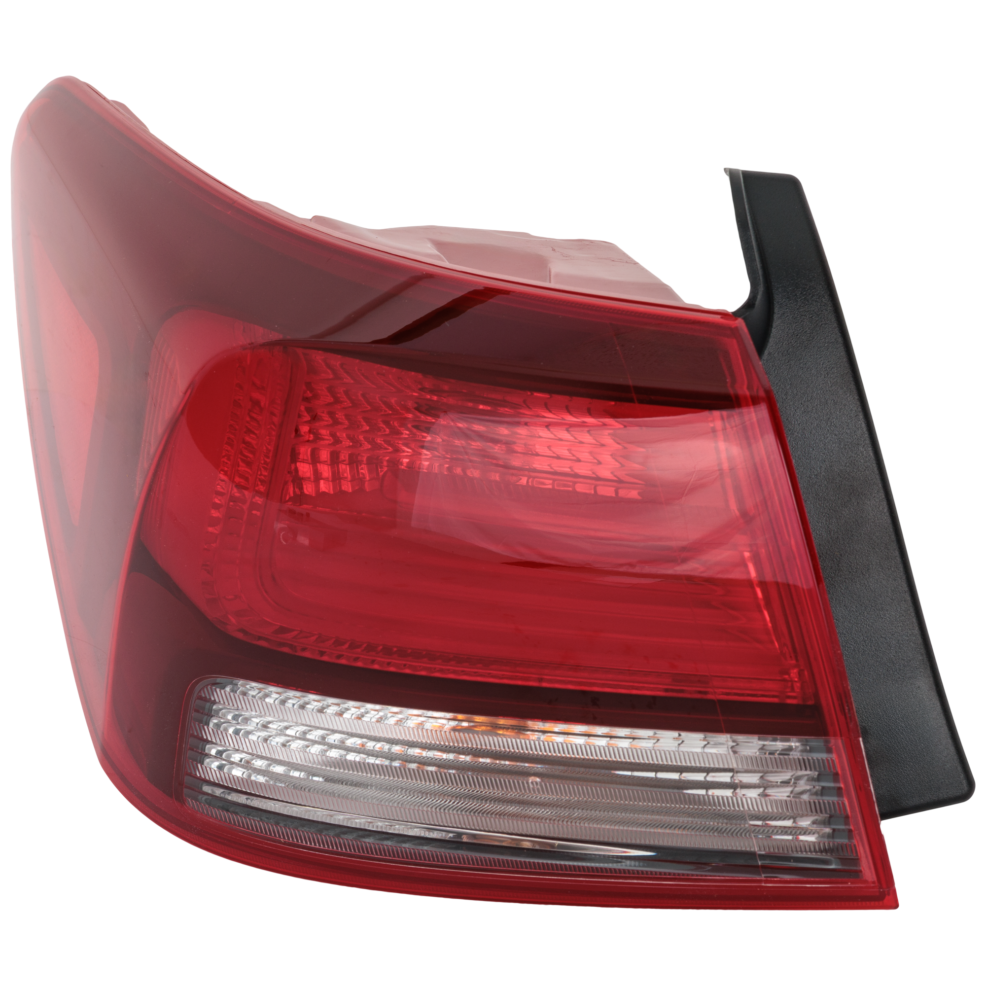 AM RIO 18-23 TAIL LAMP LH Outer Assembly Halogen Sedan CAPA SKU GK73010030Q Partslink KI2804143C OEM 92401H9100
