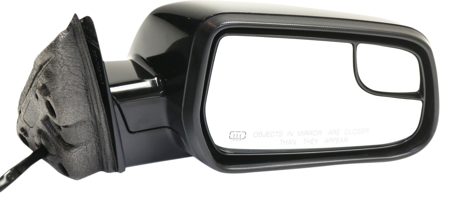 AM EQUINOX TERRAIN 10-17 MIRROR RH Power Heated Manual Folding Paintable w Blind Spot Glass No Auto dimming Memory and Signal Light SKU GM103ER Partslink GM1321453 OEM 22818289