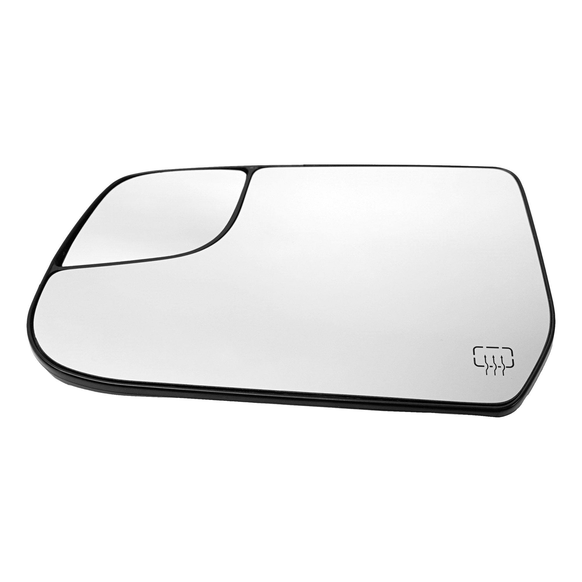 AM EQUINOX 10-17 MIRROR GLASS LH Heated No Signal w Backing Plate and Blind Spot Glass SKU GM103GL Partslink GM1324126 OEM 20873491