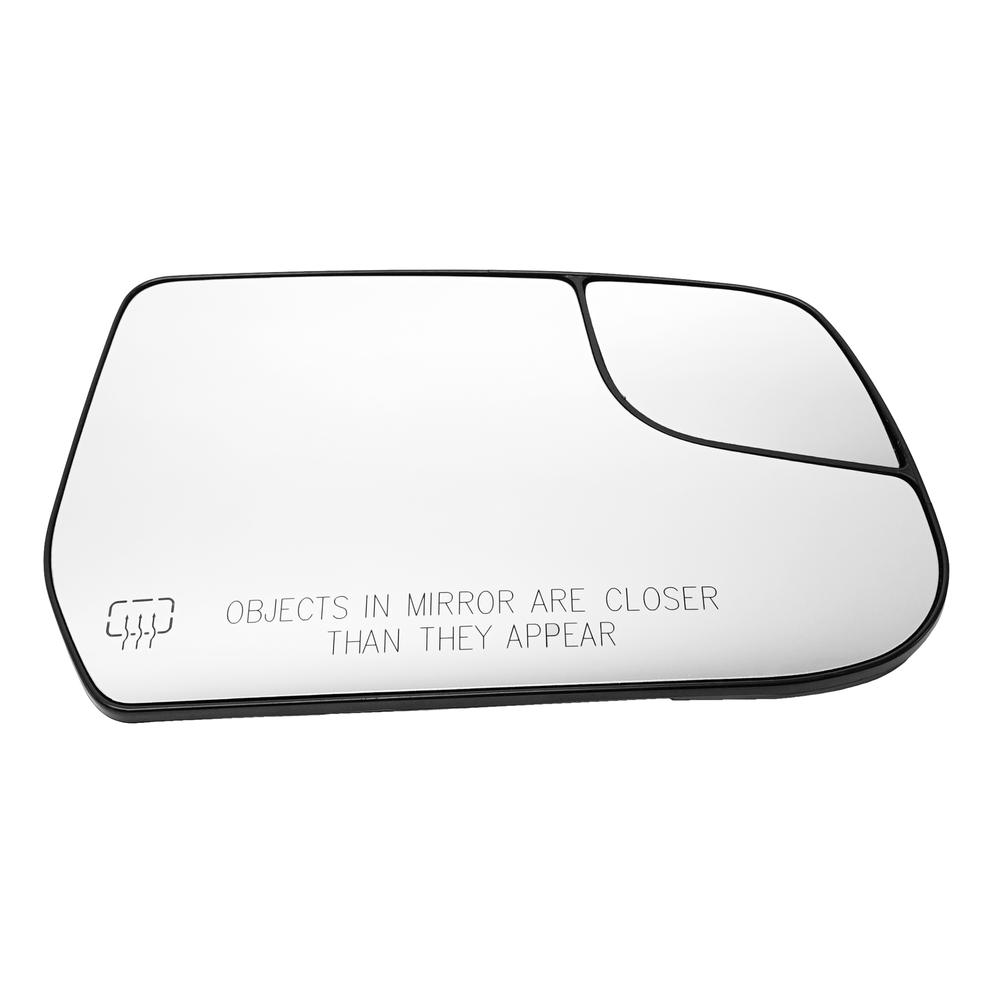 AM EQUINOX 10-17 MIRROR GLASS RH Heated No Signal w Backing Plate and Blind Spot Glass SKU GM103GR Partslink GM1325126 OEM 20873492