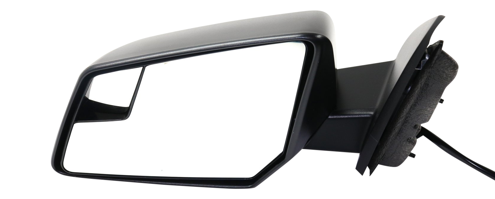AM ACADIA 13-15 MIRROR LH Power Non Heated Manual Folding Textured Black w Blind Spot Glass No Auto dimming Memory and Signal Light SKU GM105EL Partslink GM1320475 OEM 23130953