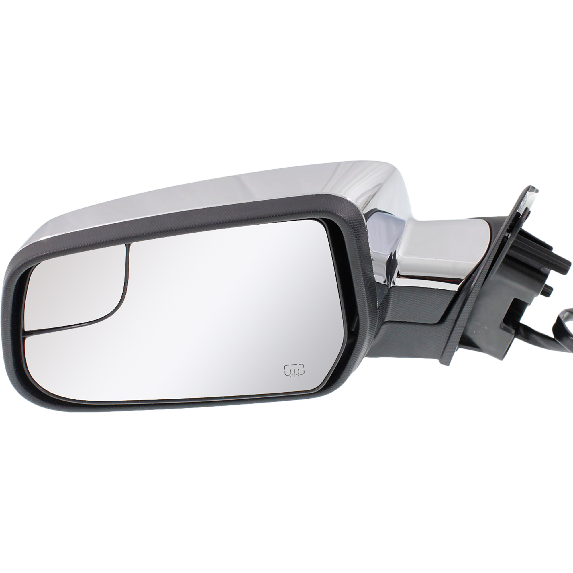 AM EQUINOX TERRAIN 10-17 MIRROR LH Power Manual Folding Heated Chrome No Auto dimming BSD Memory and Signal Light SKU GM113CL OEM 23153003 PFM 22818267 PFM 2346
