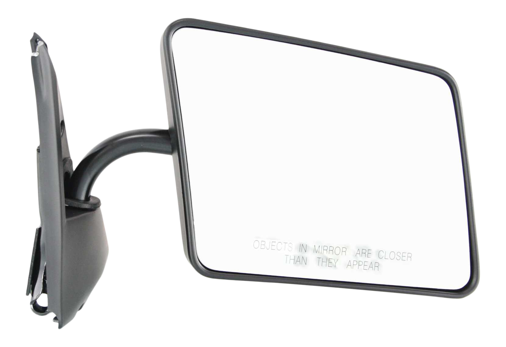 AM S10 PICKUP 82-93 S10 BLAZER 83-94 MIRROR RH Manual Adjust Manual Folding Non Heated Paintable Below Eyeline Type SKU GM11R Partslink GM1321101 OEM 15642572