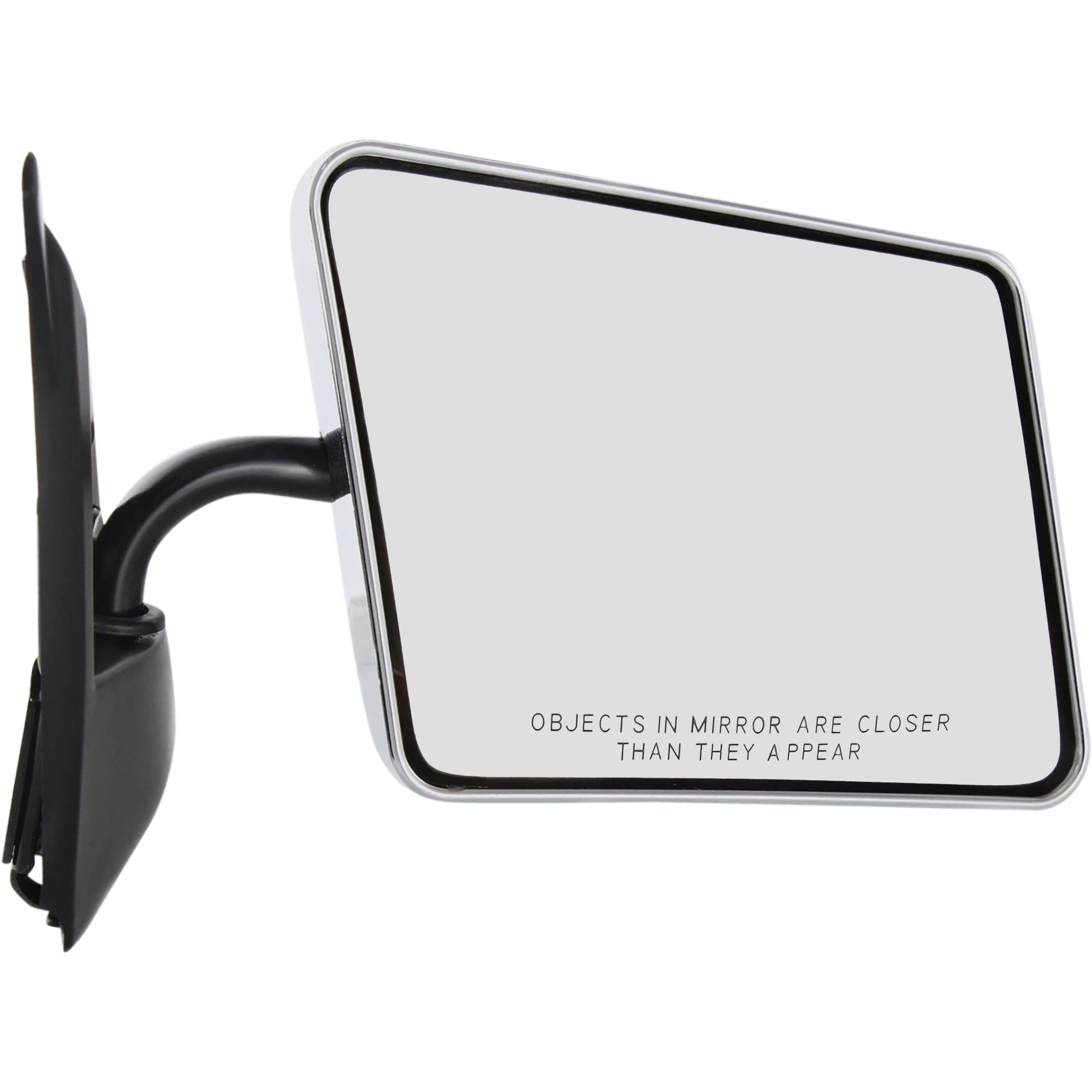AM S10 PICKUP 82-93 S10 BLAZER 83-94 MIRROR RH Manual Adjust Manual Folding Non Heated Chrome Below Eyeline Type SKU GM12R Partslink GM1321102 OEM 15642574