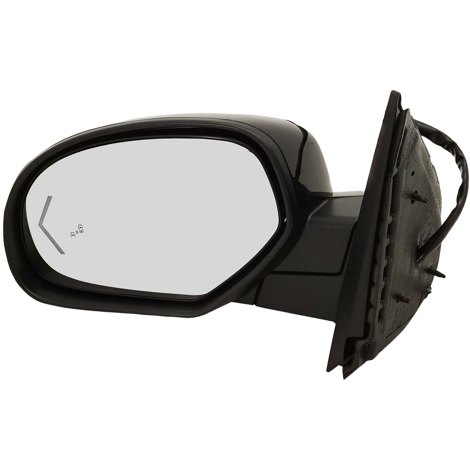 AM SUBURBAN TAHOE 07-14 MIRROR LH Power Power Folding Heated Textured w BSD Memory and Signal Light SKU GM148EL S Partslink GM1320526 OEM 25788564 PFM
