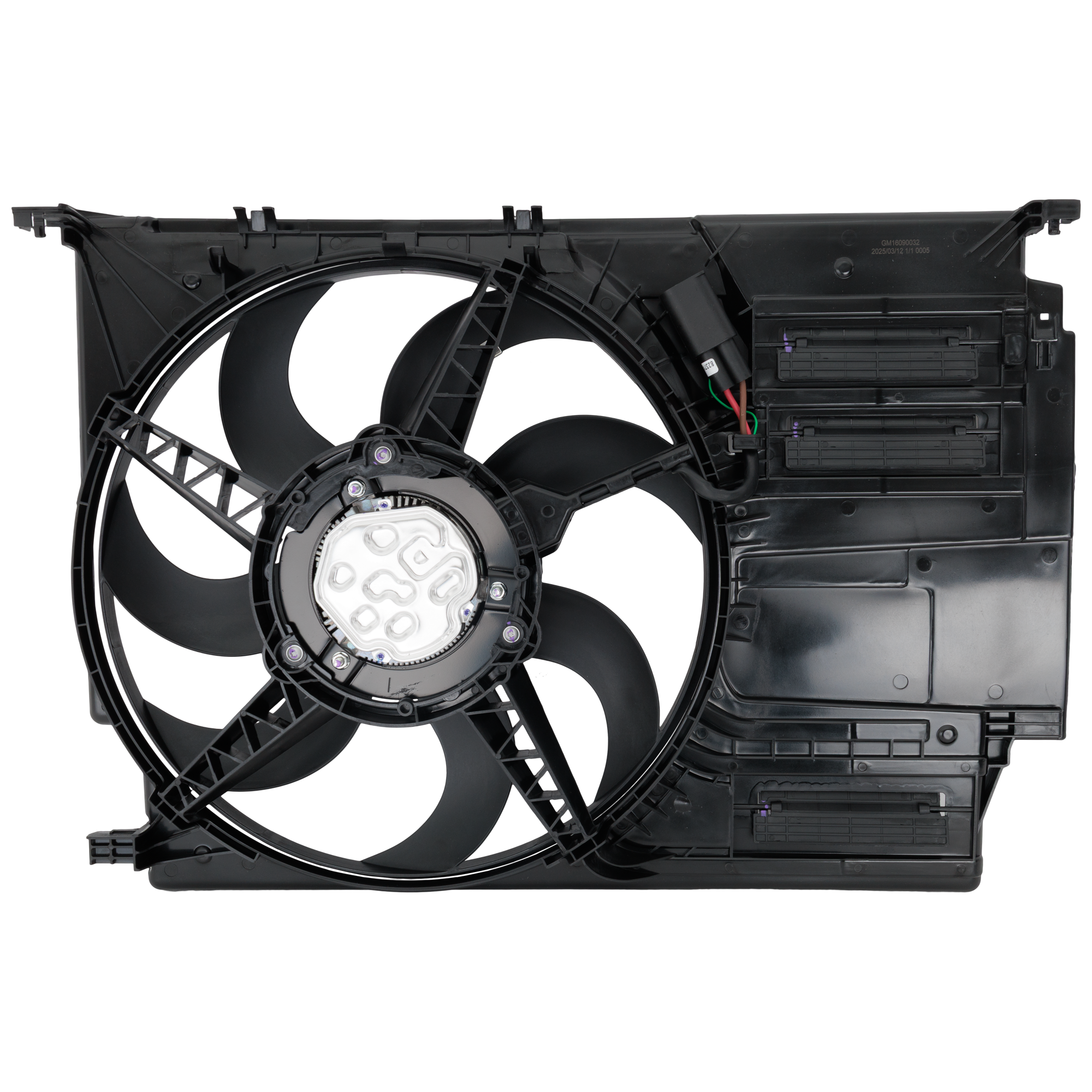 AM COOPER 14-19 RADIATOR FAN ASSEMBLY Single Fan F56 Body Base S Models F55 Body 1.5L Eng. SKU GM16090032 Partslink MC3115105 OEM 17427617609