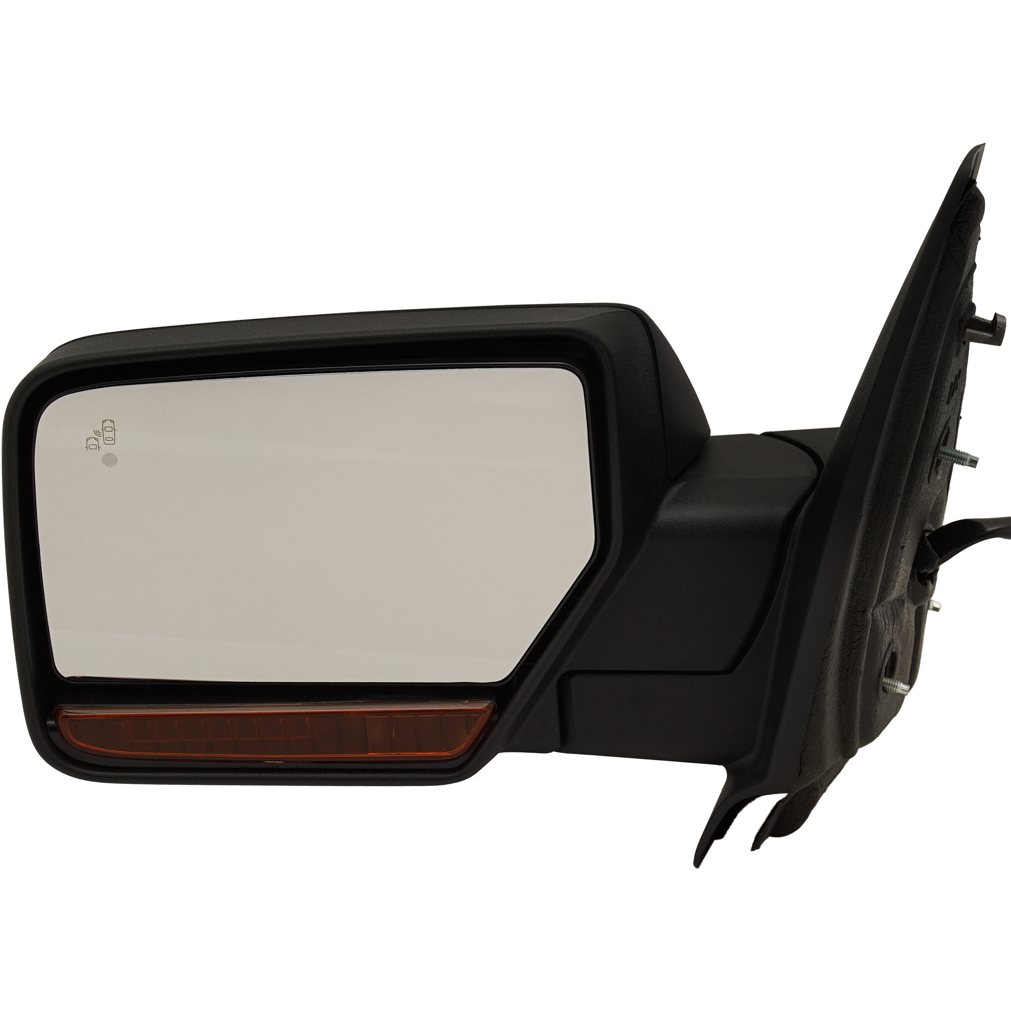 AM EXPEDITION 15-17 MIRROR LH Power Power Folding Heated Textured w Auto Dimming BSD in Glass In housing Signal Light and Memory SKU GM201EL S Partslink FO1320505 OEM FL1Z17683AA