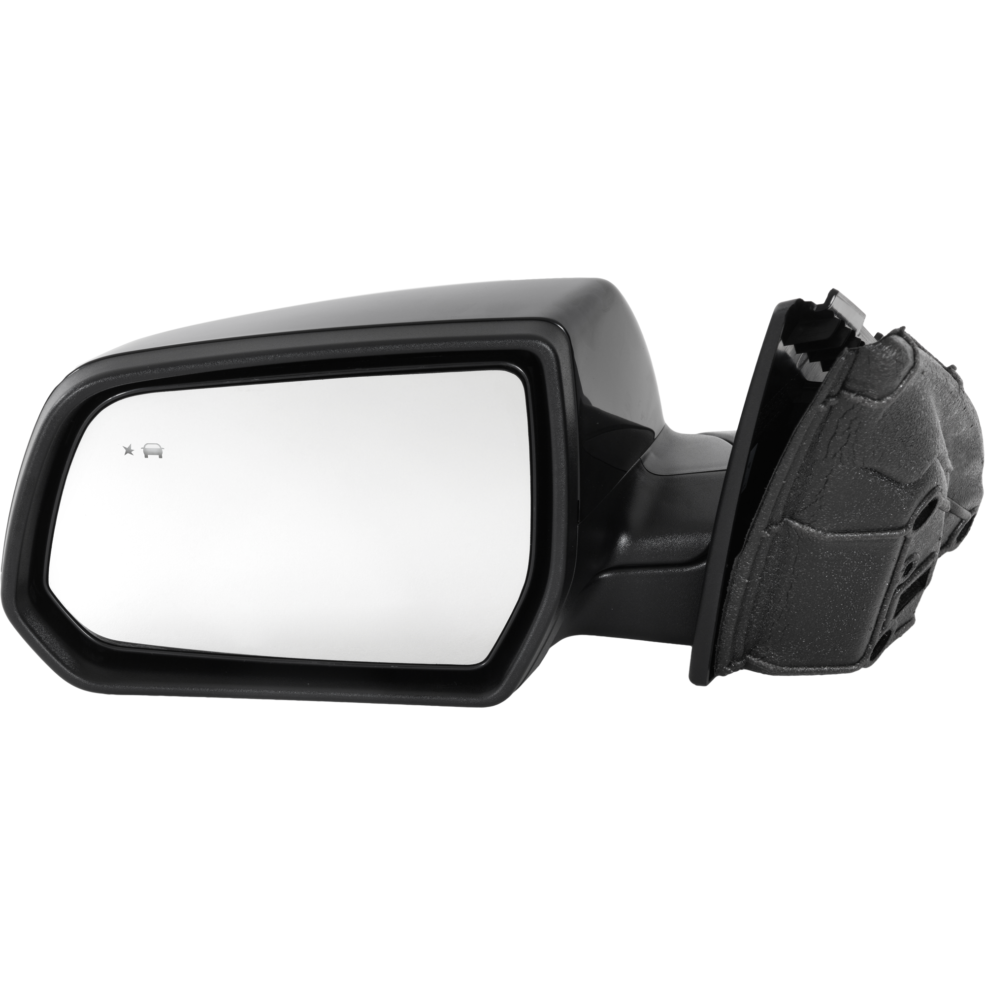 AM ACADIA 17-19 MIRROR LH Power Heated Manual Folding Paintable w Blind Spot Detection in Glass No Auto dimming Memory and Signal Light SKU GM202EL Partslink GM1320616 OEM 84293663 PFM