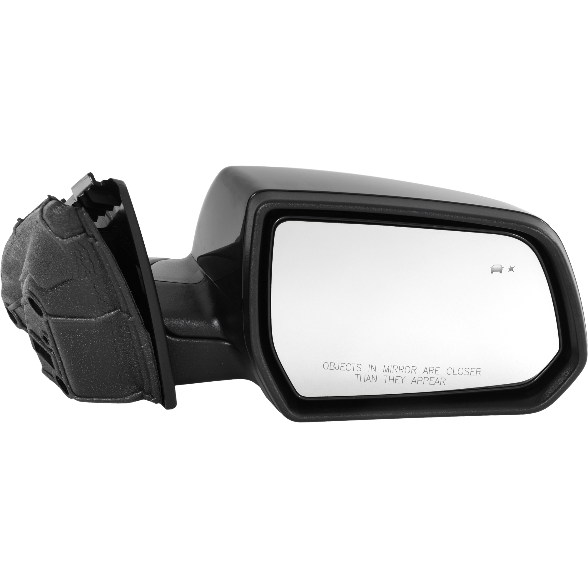 AM ACADIA 17-19 MIRROR RH Power Heated Manual Folding Paintable w Blind Spot Detection in Glass No Auto dimming Memory and Signal Light SKU GM202ER Partslink GM1321616 OEM 84293666 PFM
