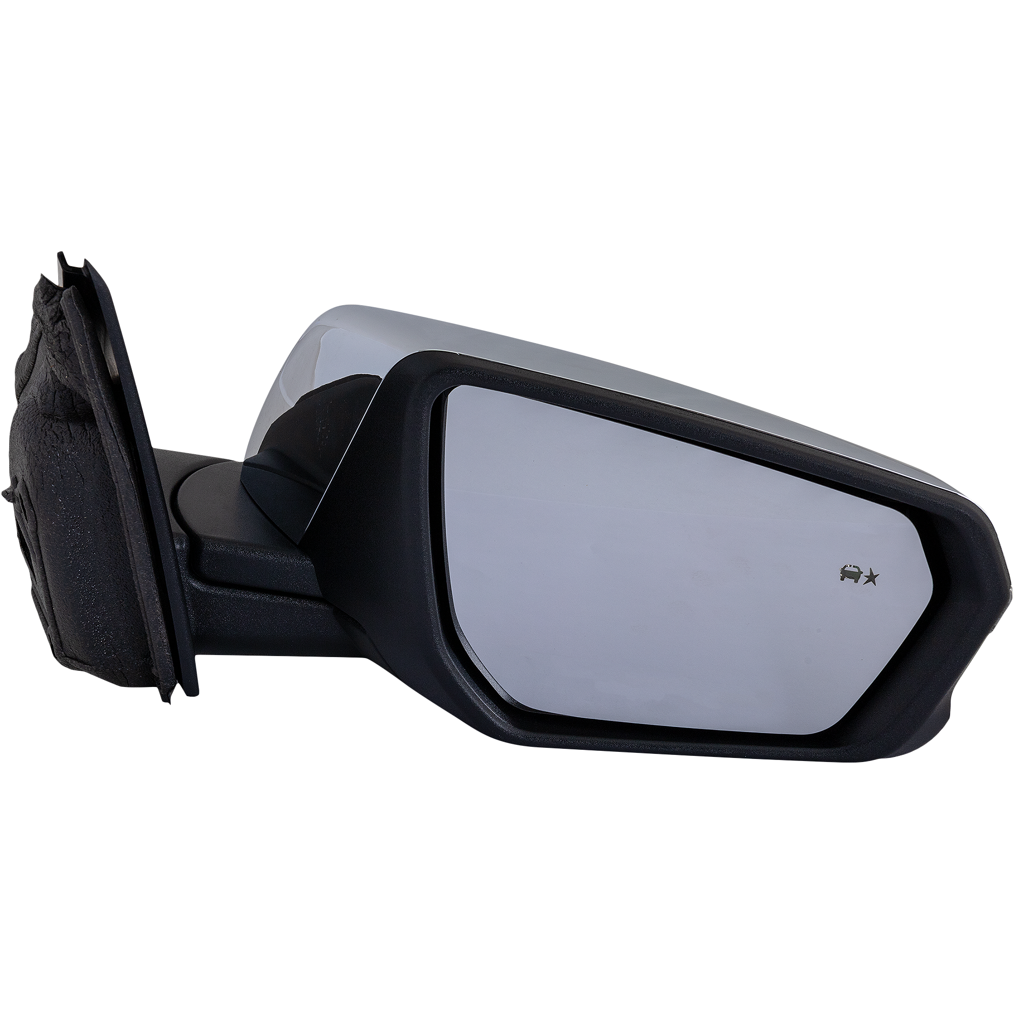 AM TERRAIN EQUINOX 18-23 MIRROR RH Power Manual Folding Heated Chrome w BSD and Signal Light Terrain Denali Model SKU GM208CR Partslink GM1321595 OEM 84225387-23406420