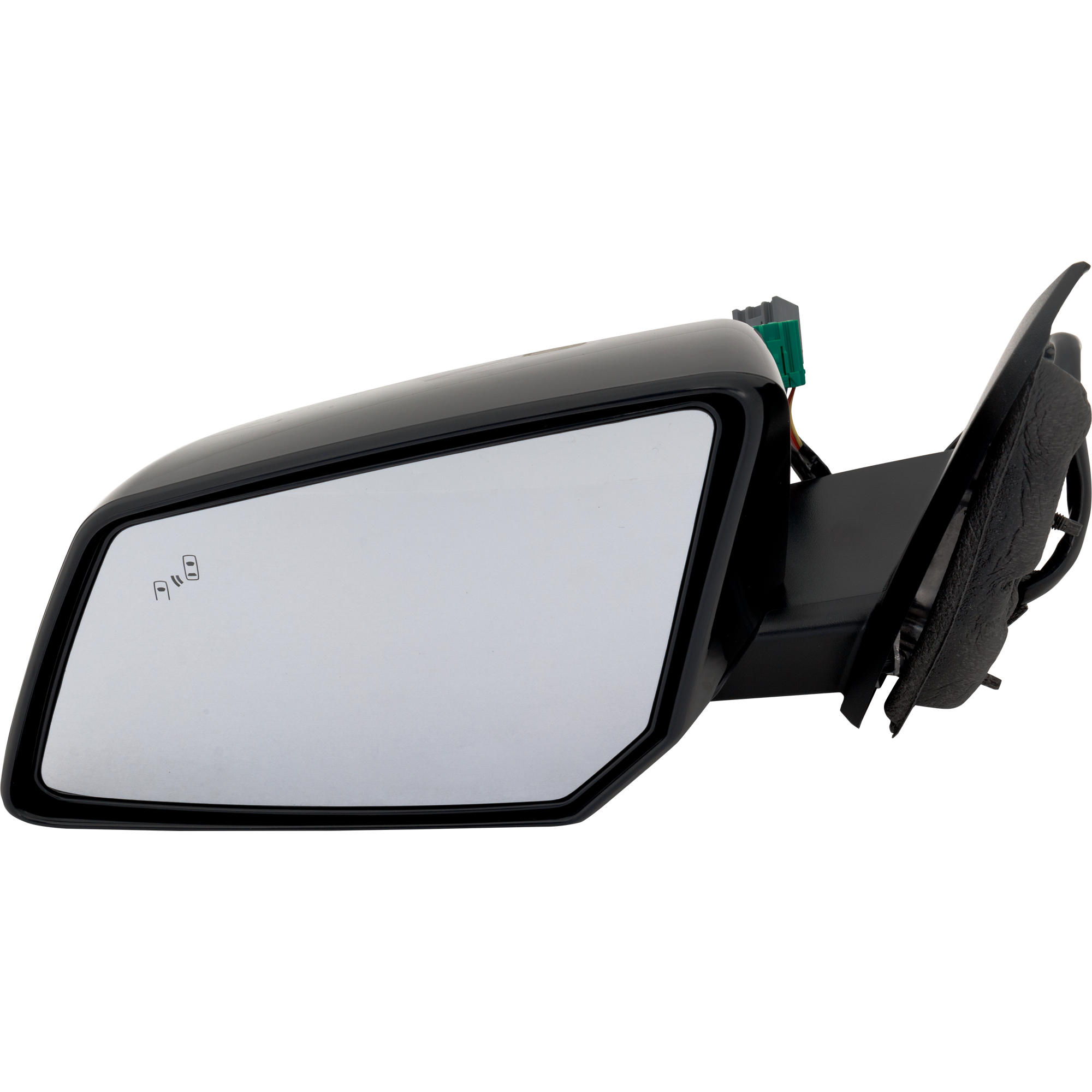 AM ACADIA 13-16 TRAVERSE 13-17 MIRROR LH Power Power Folding Heated Paintable w BSD in Glass In housing Signal Light and Memory No Auto dimming SKU GM218EL S Partslink GM1320592 OEM 84216799 PFM