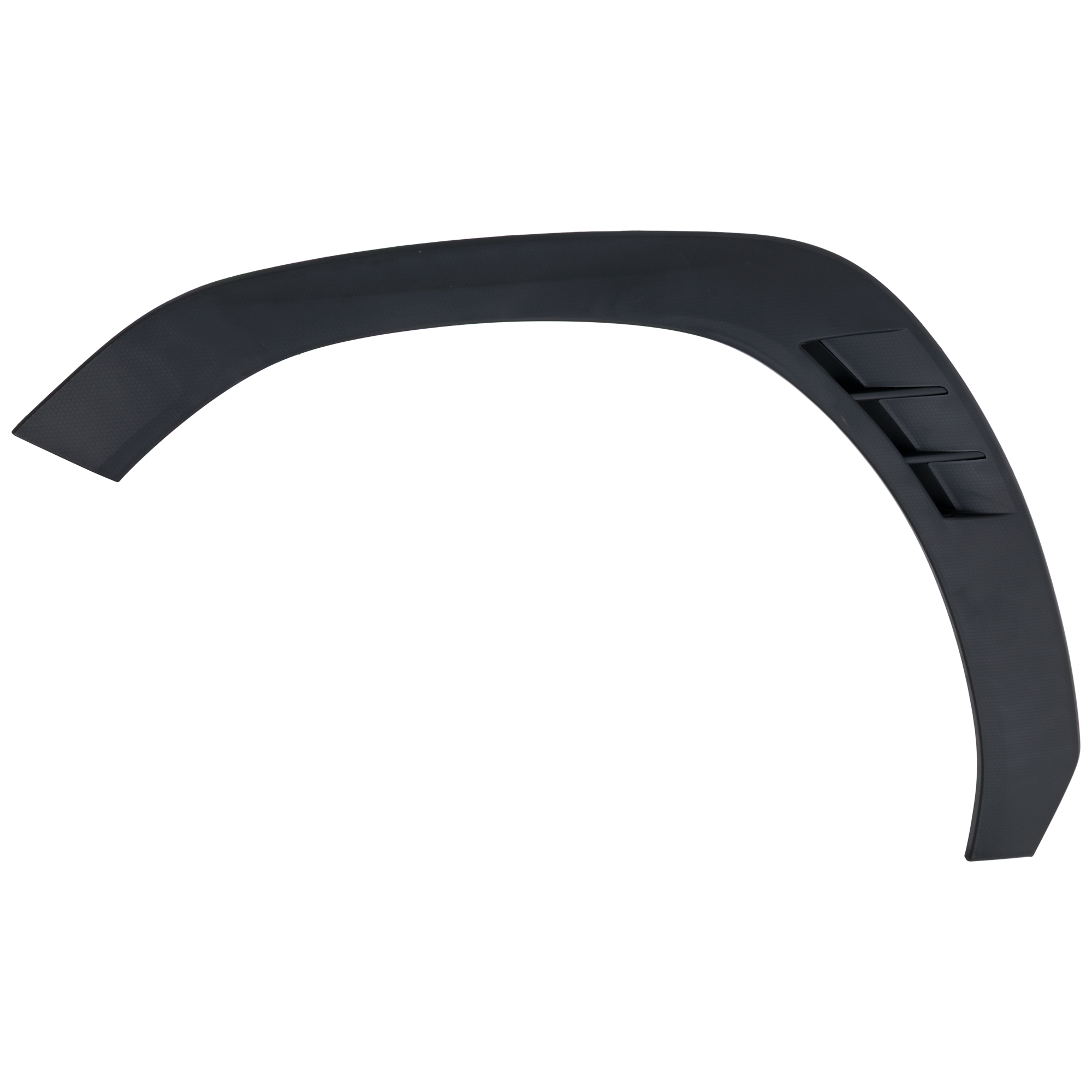 AM WRX 22-23 FRONT WHEEL OPENING MOLDING LH Adhesive Textured Black CAPA SKU GM22130026Q Partslink SU1290103C OEM 91112VC110