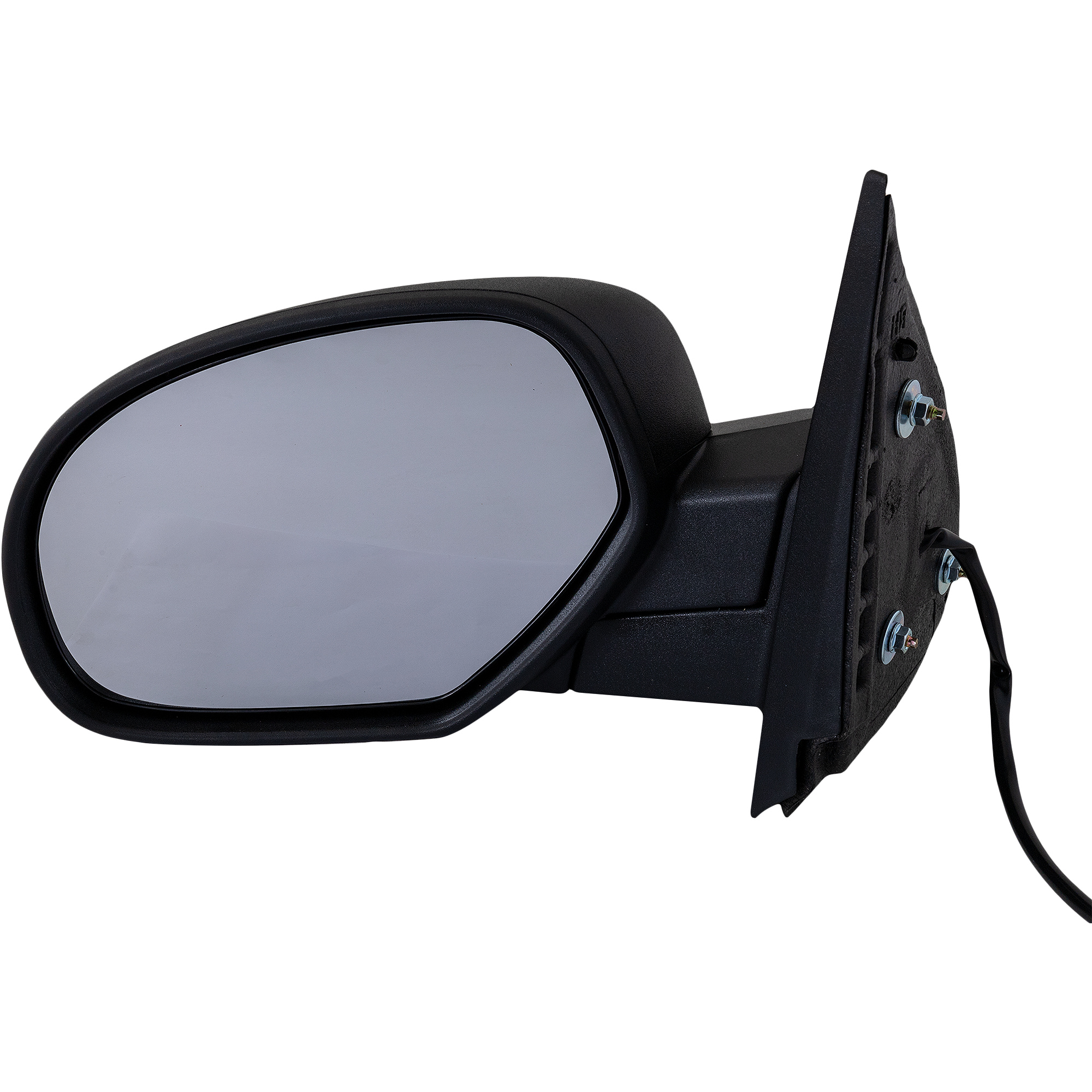 AM SILVERADO 2500 HD 3500 HD 07-14 SIERRA 2500 HD 3500 HD 07-10 MIRROR LH Power Manual Folding Non Heated Textured No Signal Light SKU GM221EL Partslink GM1320437 OEM 25831053