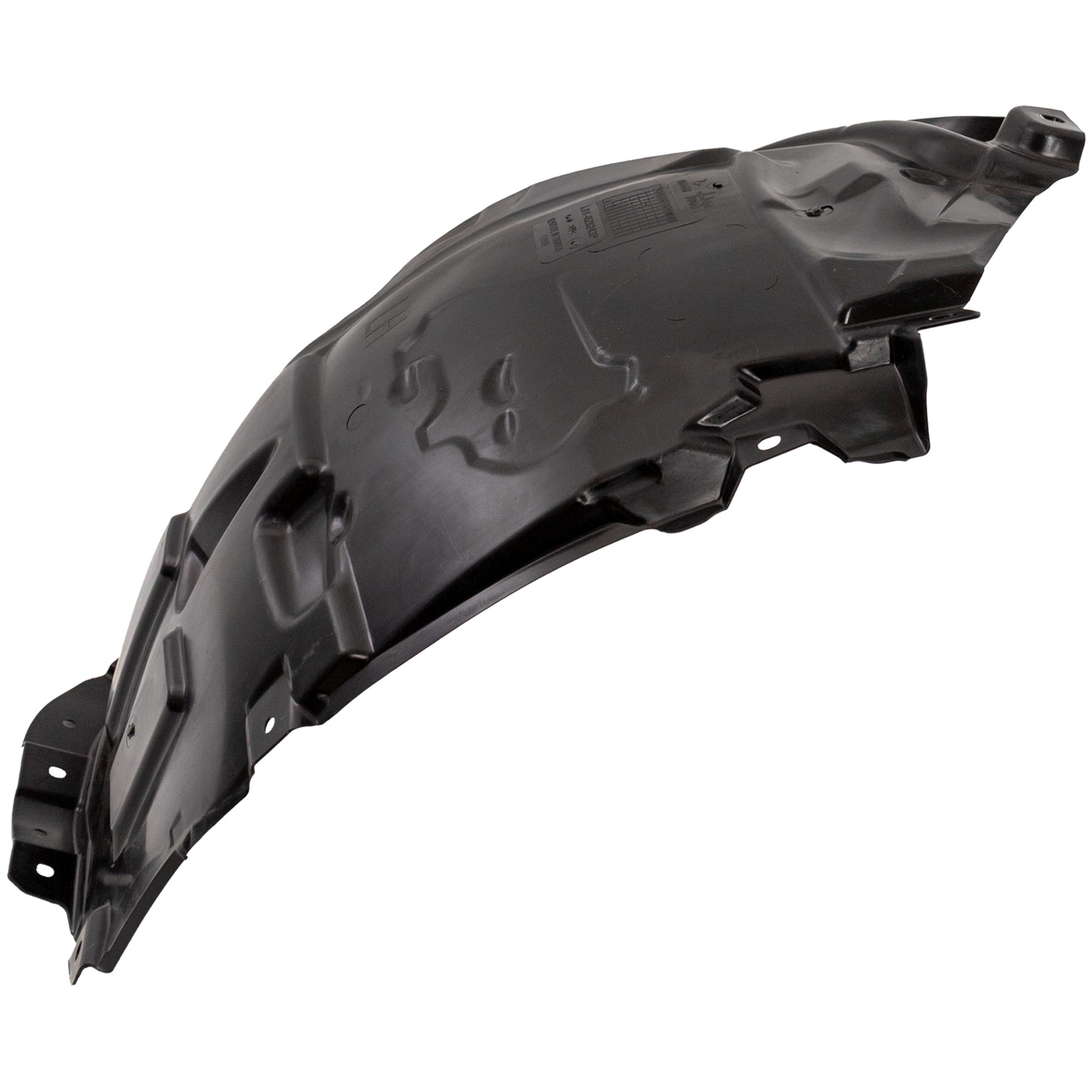 AM C300-22-23 C43 AMG 23-23 FRONT FENDER LINER LH Plastic Injection Form w o Insulation Foam Sedan 206 Body SKU GM22210002 Partslink MB1248205 OEM 2068840300