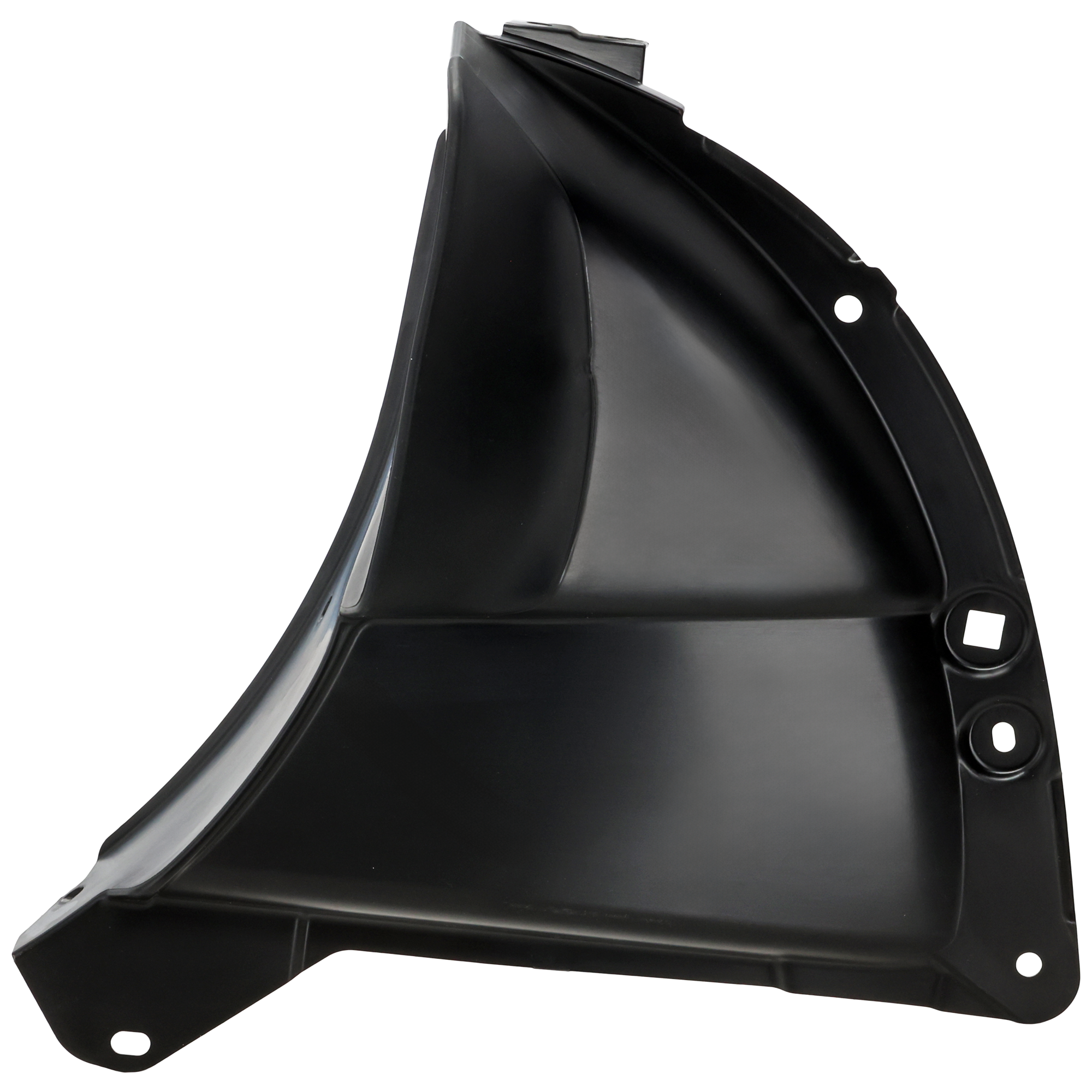 AM CX 50-23-23 FRONT FENDER LINER RH Front Section Polypropylene Injection Form w o Insulation Foam CAPA SKU GM22210139Q Partslink MA1251126C OEM VA405613Y