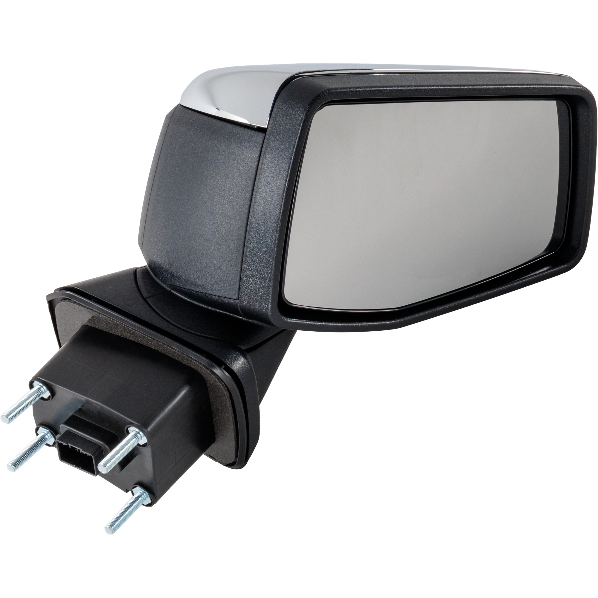 AM SILVERADO 1500-19-23 SILVERADO 1500 LTD 22-22 MIRROR RH Power Heated Manual Folding Chrome No Auto dimming and Signal Light w Temp Sensor SKU GM226ER Partslink GM1321585 OEM 84823219-84575696-84732162-843