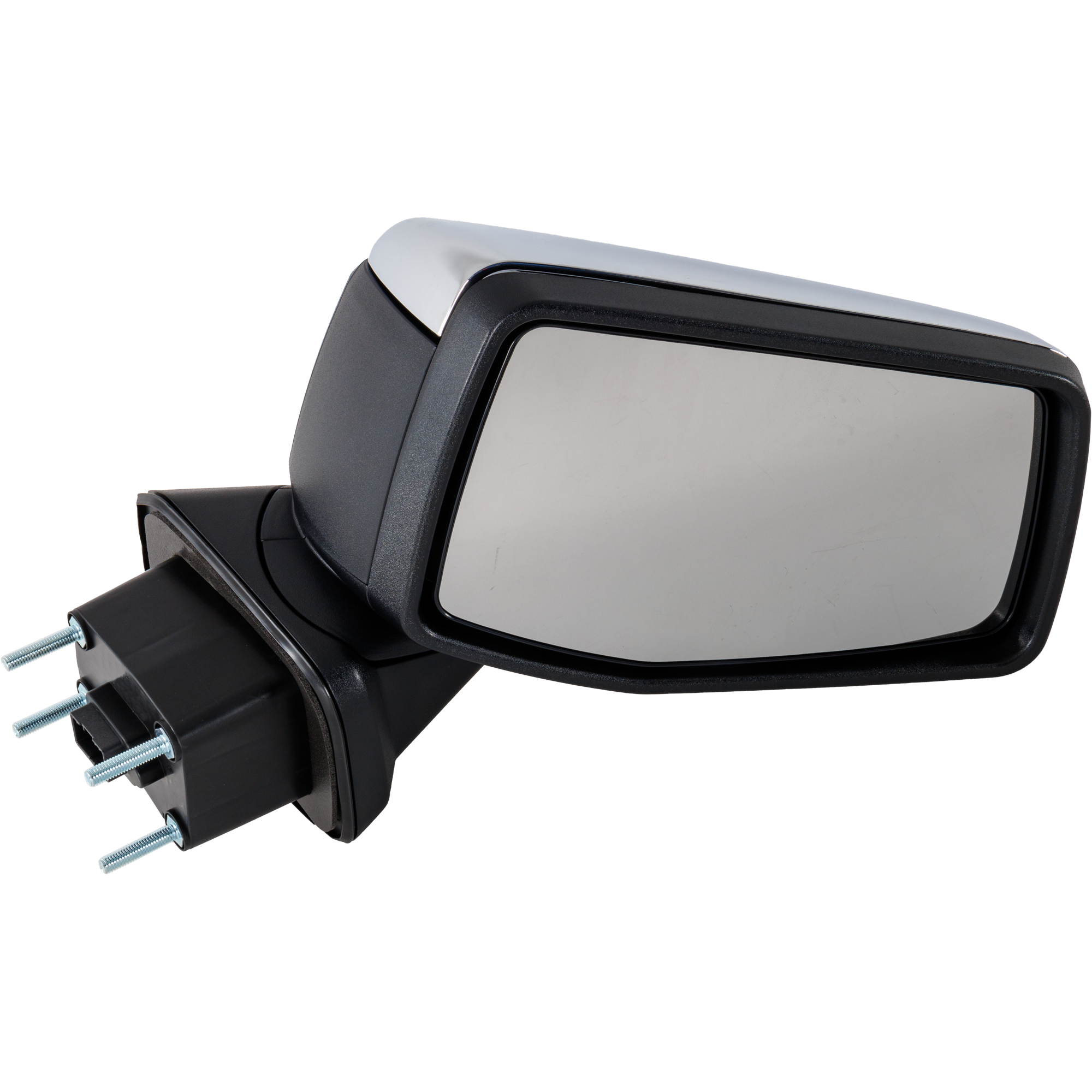 AM SIERRA 1500-19-24 MIRROR RH Power Heated Manual Folding Chrome 22-22 Crew Extended Cab Pick Up No Signal Light Auto Dimming SKU GM230ER Partslink GM1321651 OEM 84575702-84485317-84732162-843