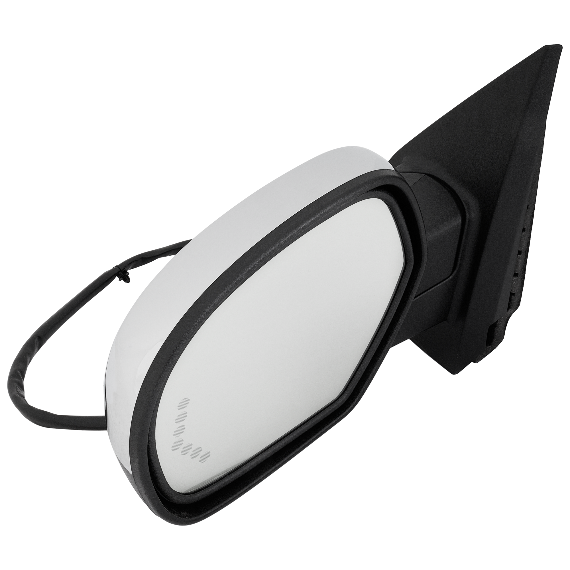 AM SUBURBAN YUKON 07-14 MIRROR LH Power Power Folding Heated Chrome w Auto Dimming Memory Puddle Light and Signal Light No Blind Spot Detection w Off Road Package SKU GM250EL S OEM 25831064 PFM