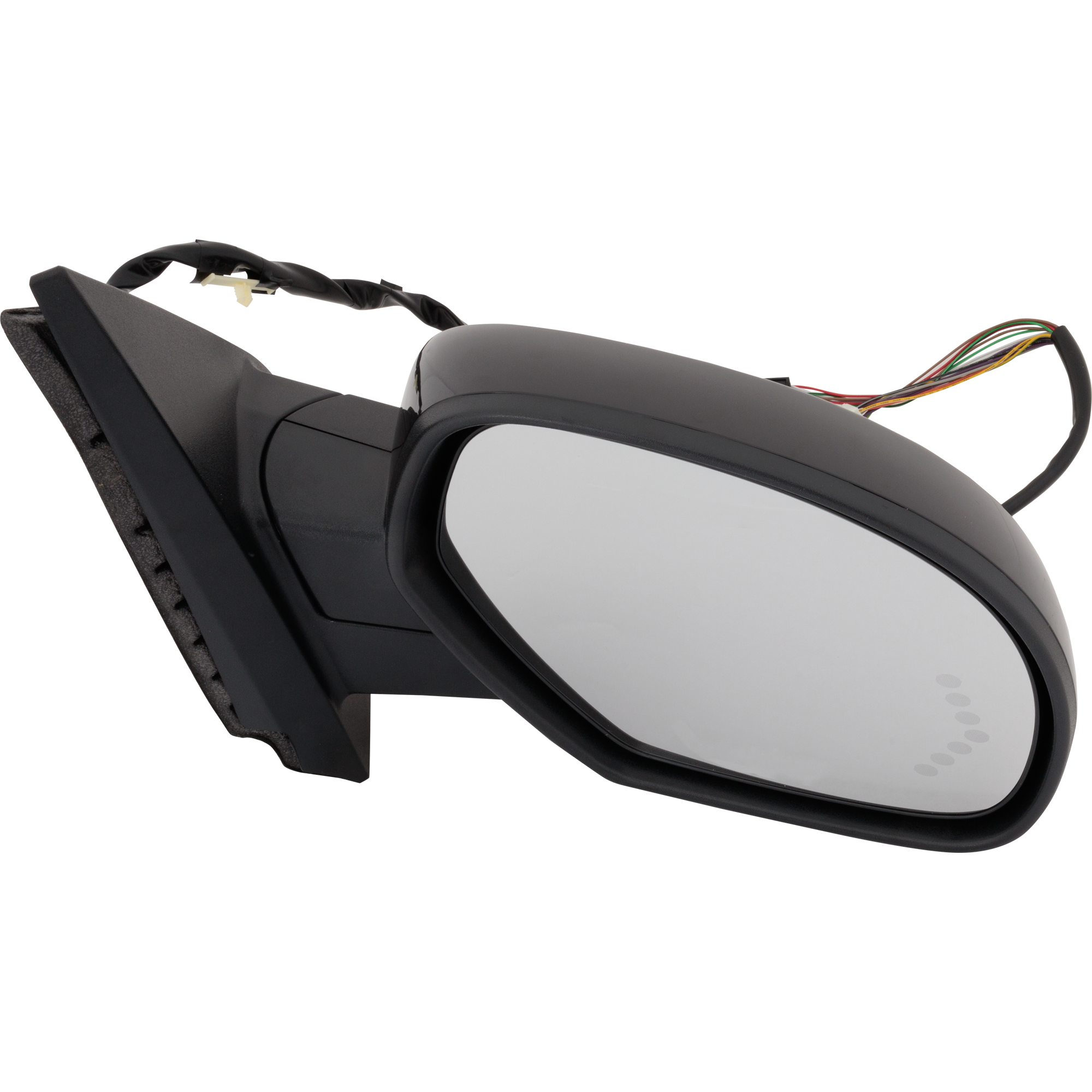 AM SILVERADO SIERRA 1500-07-13 MIRROR RH Power Power Folding Heated Paintable w Arrow Signal Auto Dimming Memory Puddle Light and Signal Light No BSD SKU GM251ER S Partslink GM1321517 OEM 20756891