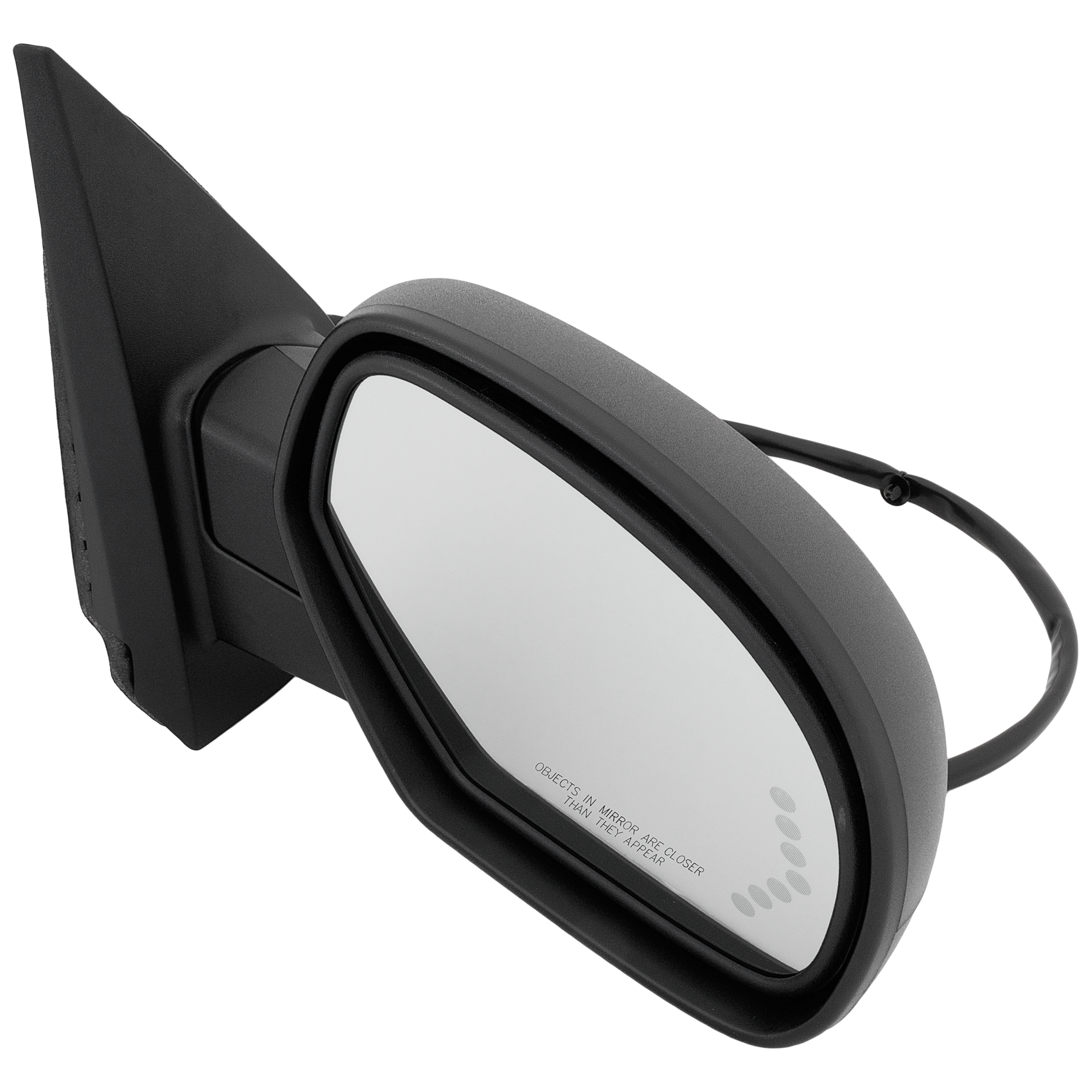 AM SUBURBAN YUKON 07-14 MIRROR RH Power Power Folding Heated Textured w Auto Dimming Memory Puddle Light and Signal Light No Blind Spot Detection w o Off Road Package SKU GM253ER S Partslink GM1321324 OEM 25779805