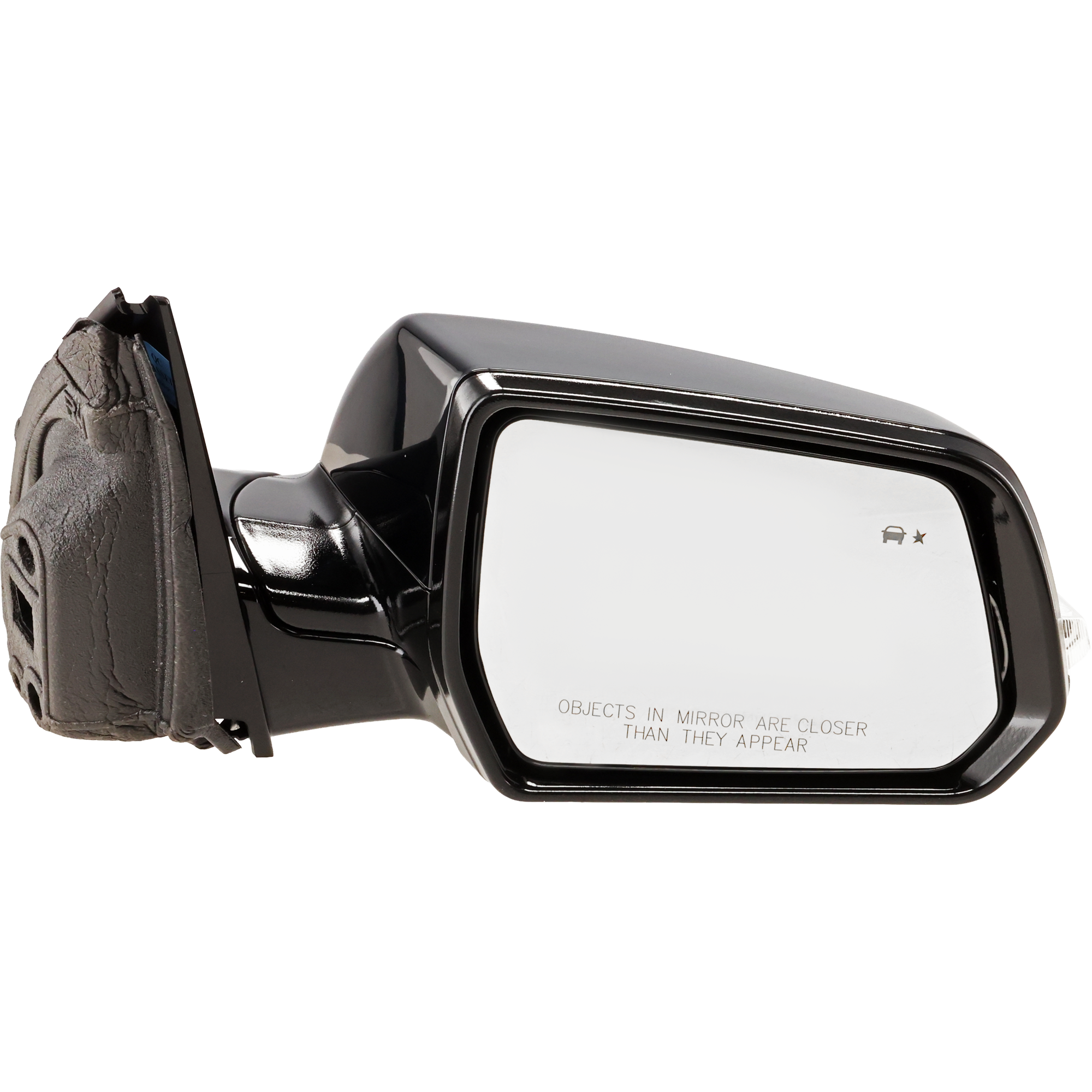AM TRAVERSE 18-19 MIRROR RH Power Manual Folding Heated Paintable w Memory Signal Light Blind Spot Detection Camera Hole No Auto dimming Puddle Lght Premium High Country Model SKU GM274ER Partslink GM1321694 OEM 84498313 PFM