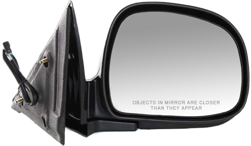 AM S10 PICKUP 94-97 BLAZER 95-97 MIRROR RH Power Manual Folding Non Heated Paintable SKU GM30ER Partslink GM1321127 OEM 17801666