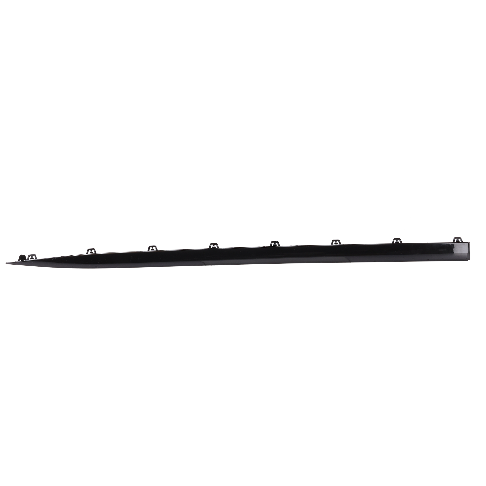 AM C43 AMG 23-23 ROCK PANEL MOLDING LH Front Section w Night Package Sedan SKU GM43050026 Partslink MB1606143 OEM 2066983300