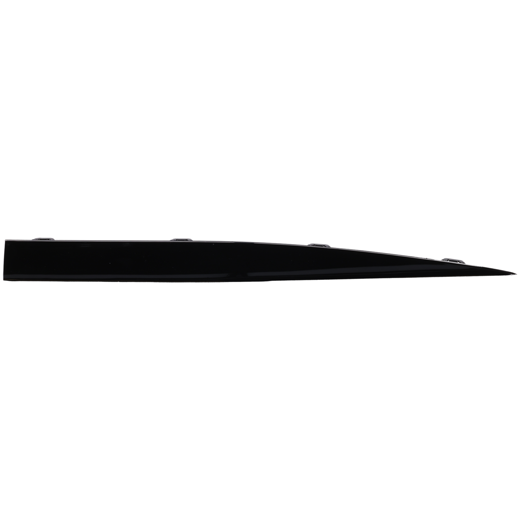 AM C43 AMG 23-23 ROCK PANEL MOLDING LH Rear Section w Night Package Sedan SKU GM43050028 Partslink MB1606144 OEM 2066986300