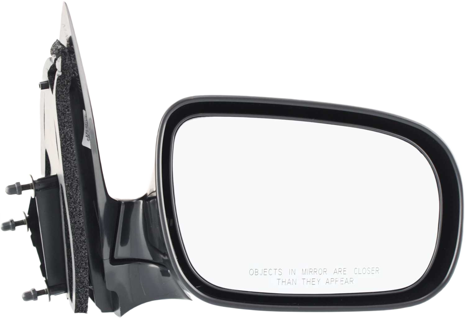 AM VENTURE 97-05 UPLANDER 05-09 MIRROR RH Manual Adjust Manual Folding Non Heated Paintable SKU GM51R Partslink GM1321315 OEM 10349530