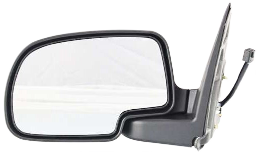 AM SILVERADO SIERRA 99-02 MIRROR LH Power Manual Folding Non Heated Paintable SKU GM59BL Partslink GM1320231 OEM 15172249 PFM