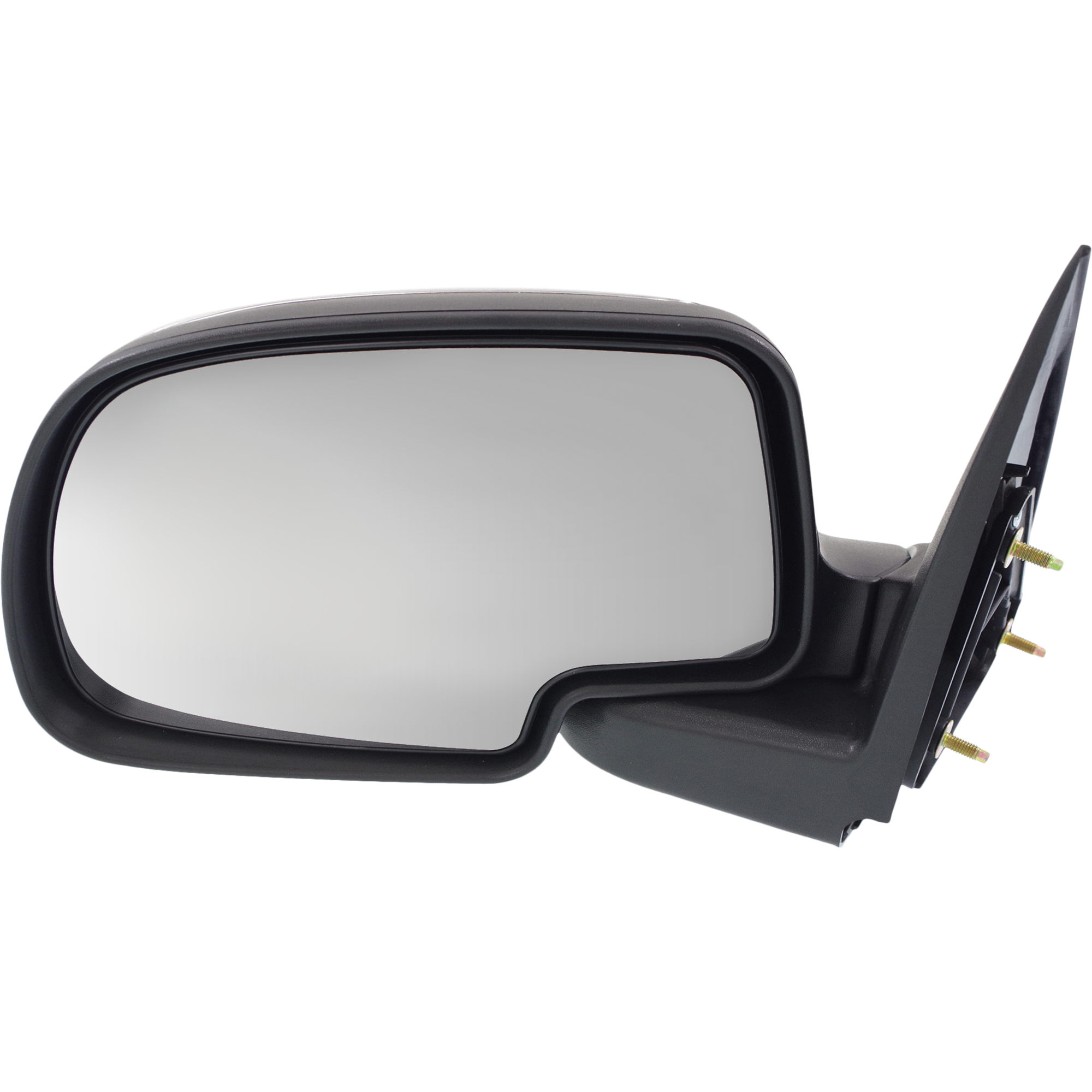 AM SILVERADO SIERRA 99-06 MIRROR LH Manual Adjust Manual Folding Non Heated Chrome Includes 2007 Classic SKU GM59CL Partslink GM1320208 OEM 15037957