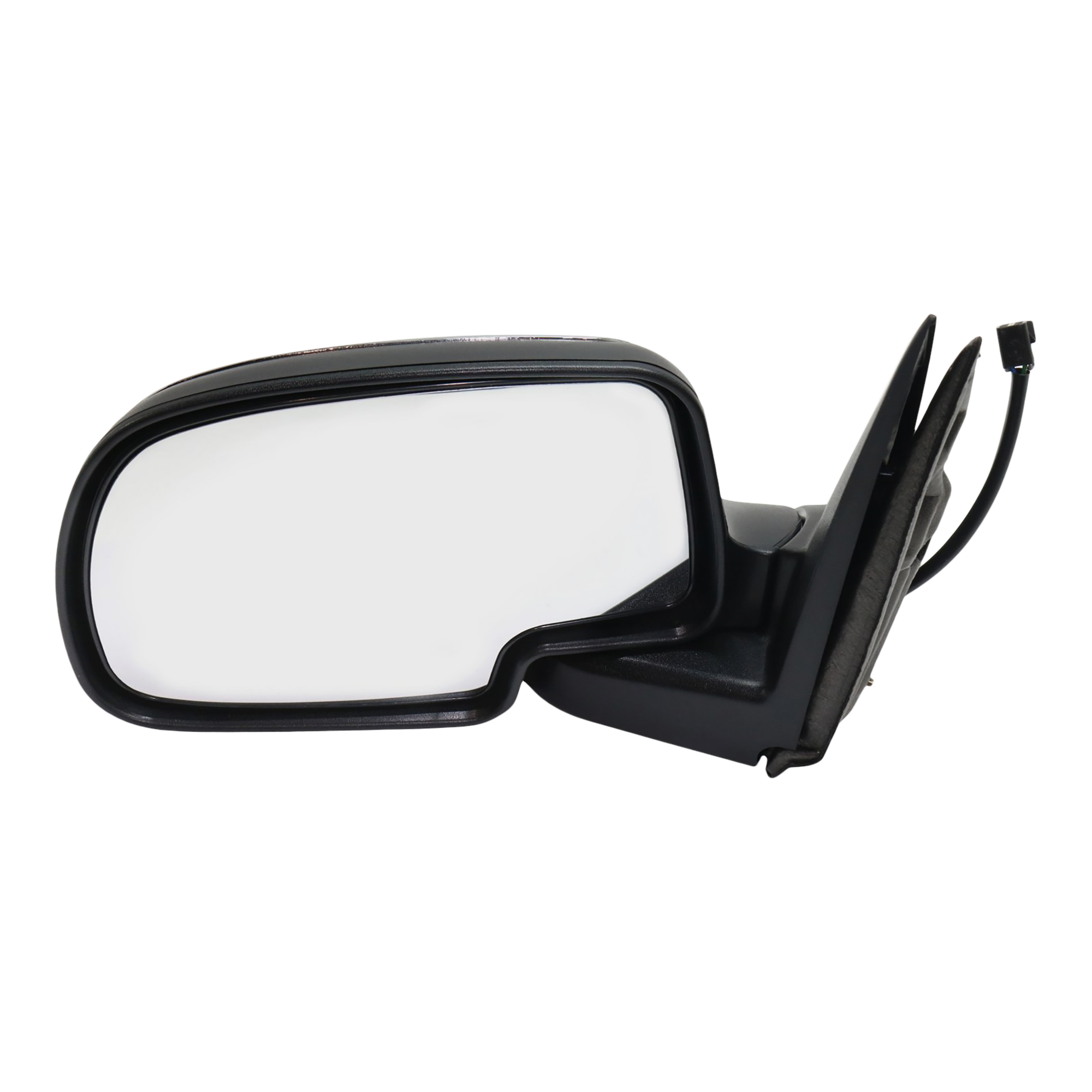 AM SILVERADO SIERRA 99-02 MIRROR LH Power Manual Folding Non Heated Chrome SKU GM59EL Partslink GM1320174 OEM 15172249