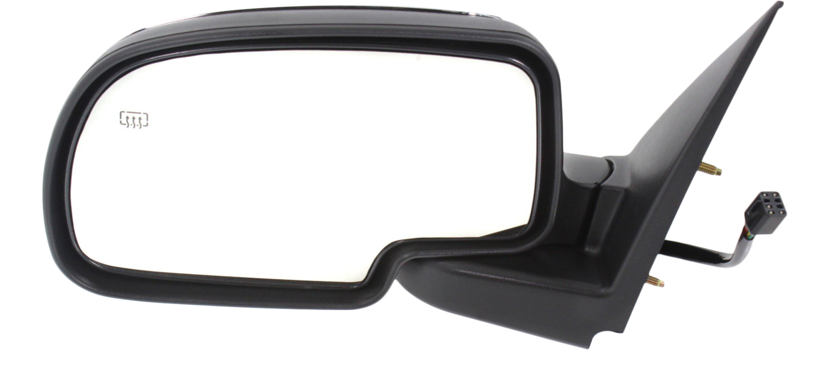 AM SILVERADO SIERRA 99-02 MIRROR LH Power Manual Folding Heated Chrome SKU GM60EL Partslink GM1320173 OEM 15179829