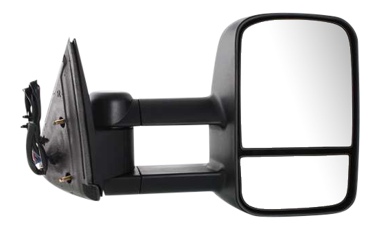 AM SILVERADO SIERRA 03-06 TOWING MIRROR RH Power Manual Folding Heated Textured No Signal Light Includes 2007 Classic SKU GM73ER Partslink GM1321410 OEM 15904035 PFM